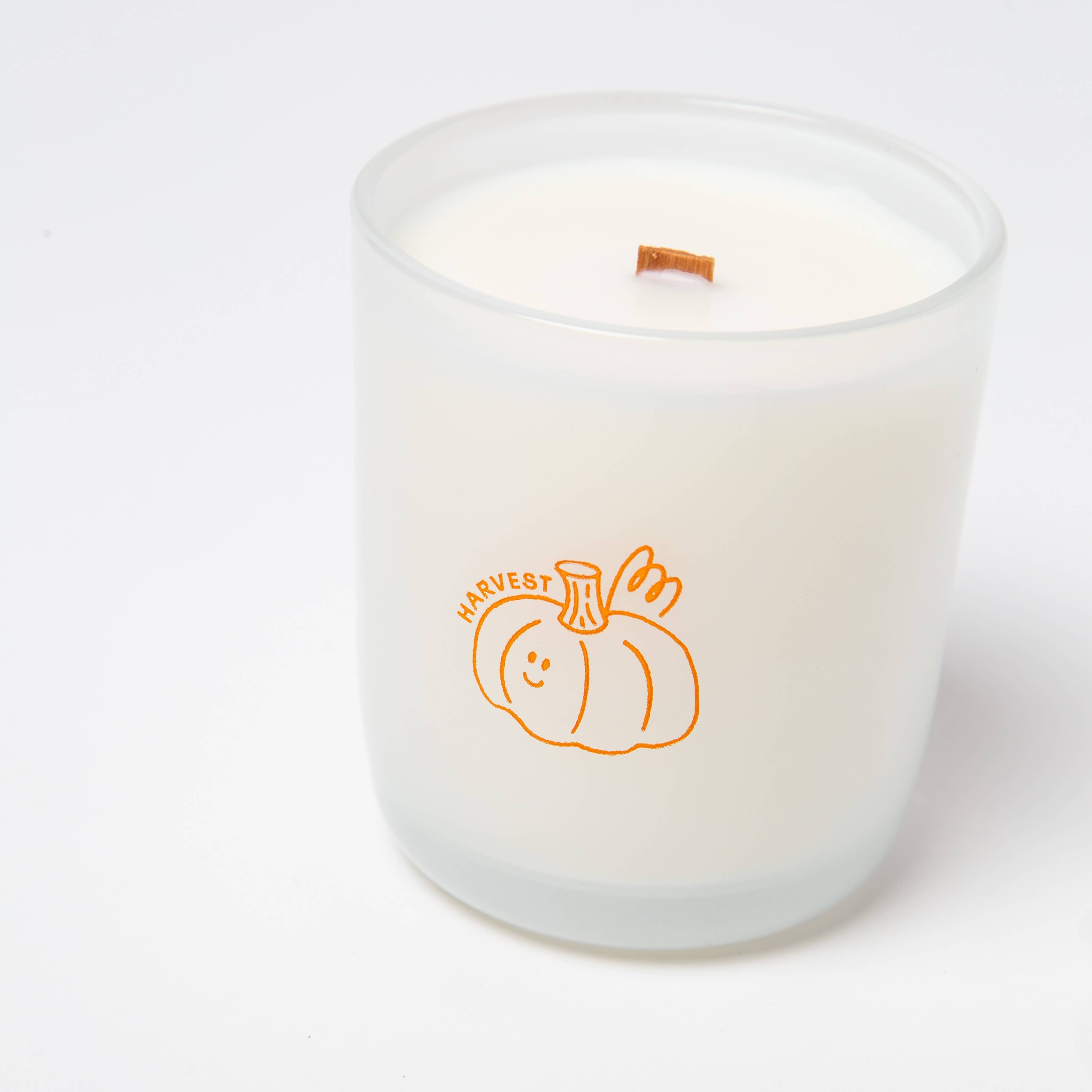 Milk Jar Candle Co. - Harvest - Orange, Clove & Pumpkin Spice Soy 8oz Candle