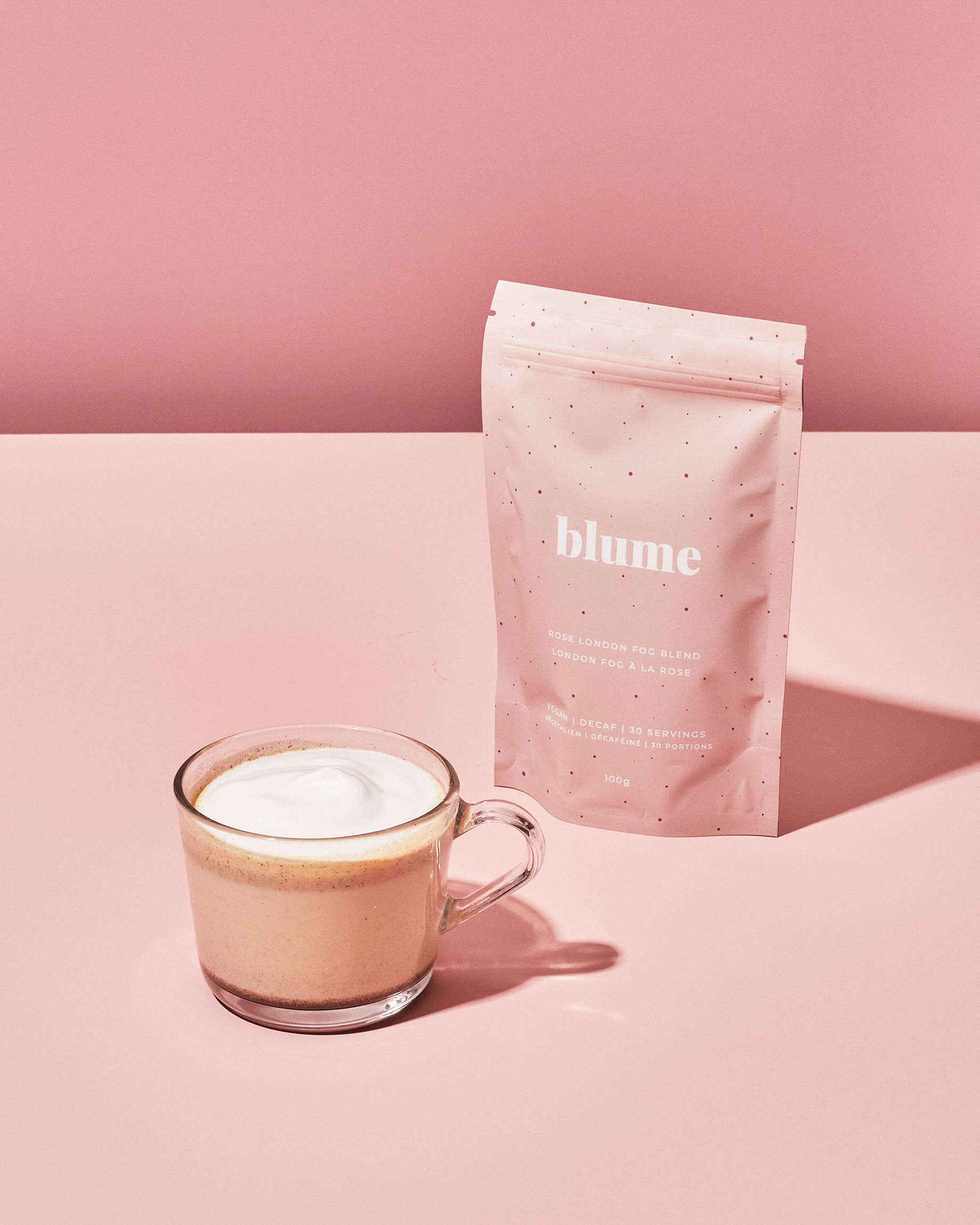 Blume - Superfood Latte Powder, Rose London Fog