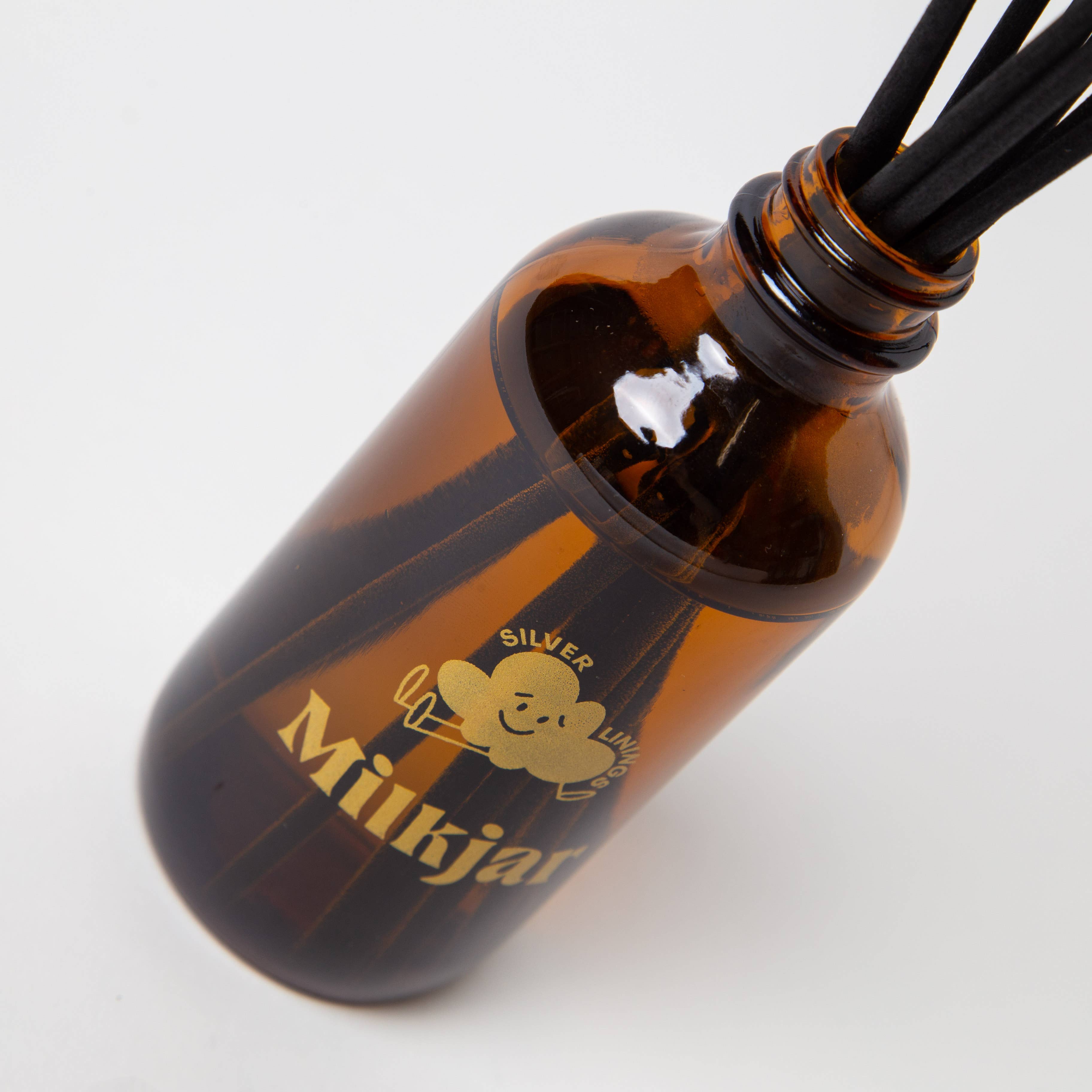 Milk Jar Candle Co. - Silver Linings - Palo Santo & Oud 4 oz Reed Diffuser