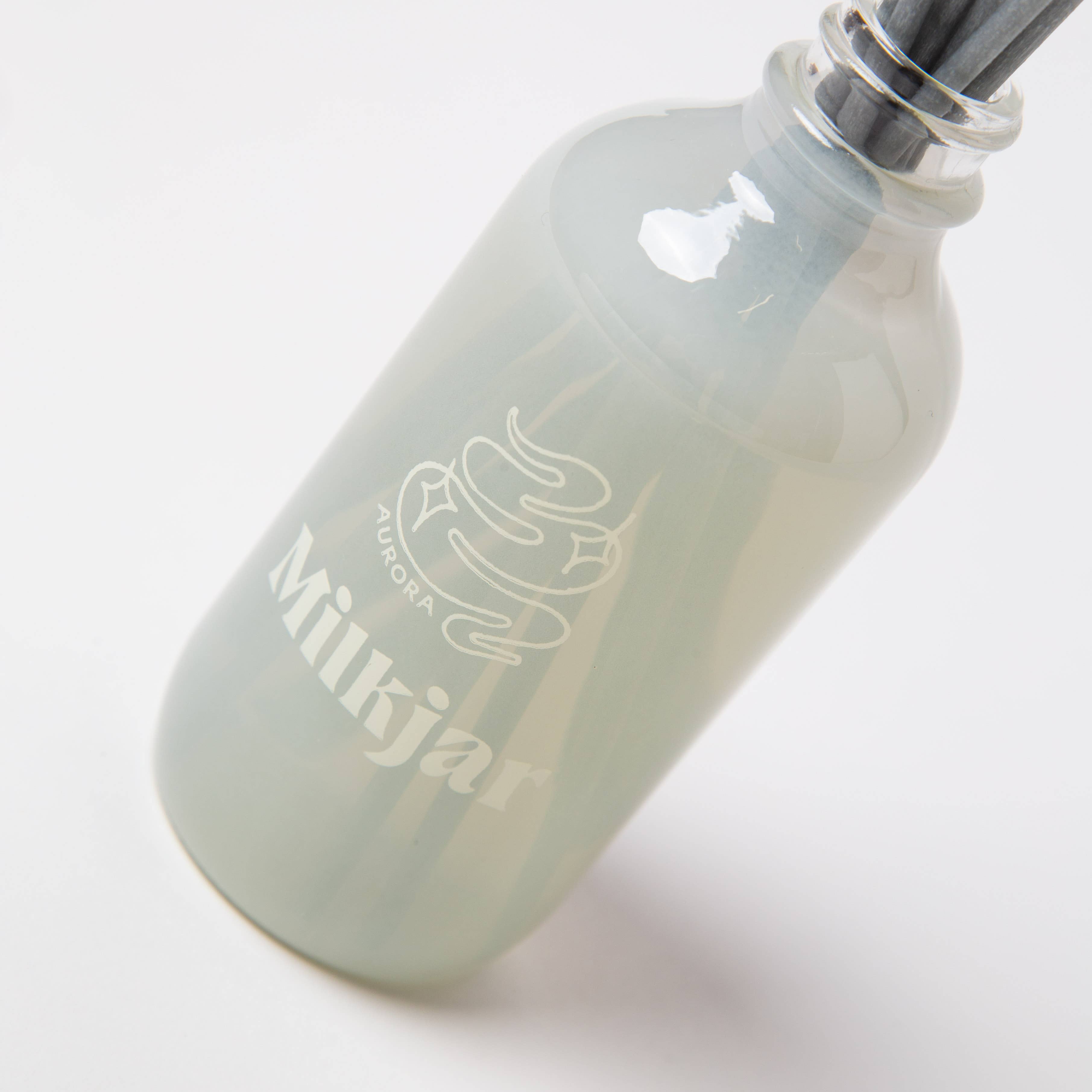 Milk Jar Candle Co. - Aurora - Mahogany, Teakwood & Aspen 4oz Reed Diffuser