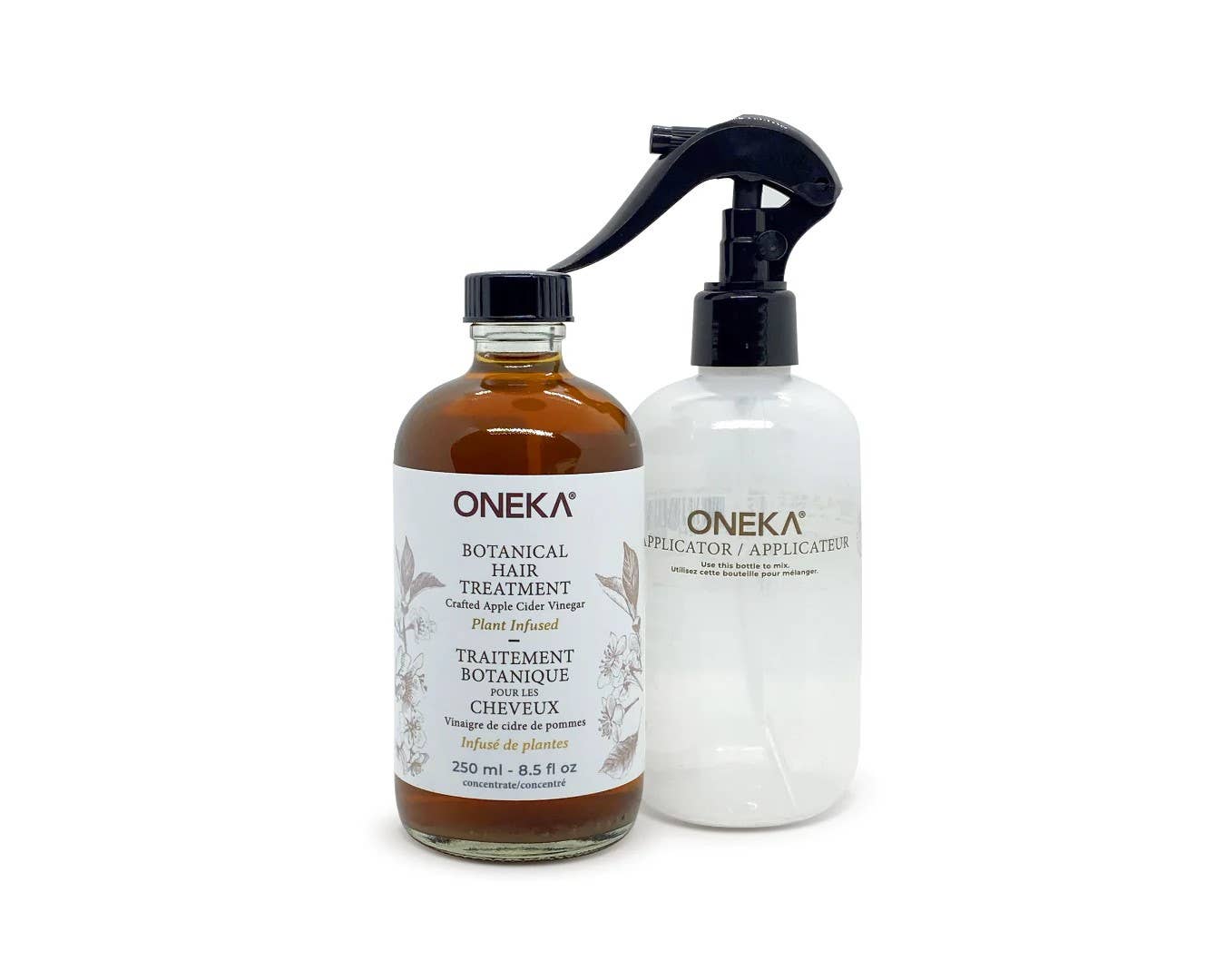 Oneka Canada - Botanical Hair Treatment Applicator Spray Bottle