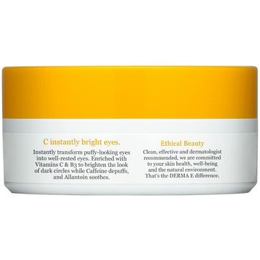 Derma E Vitamin C Bright Eyes Hydro Gel Patches