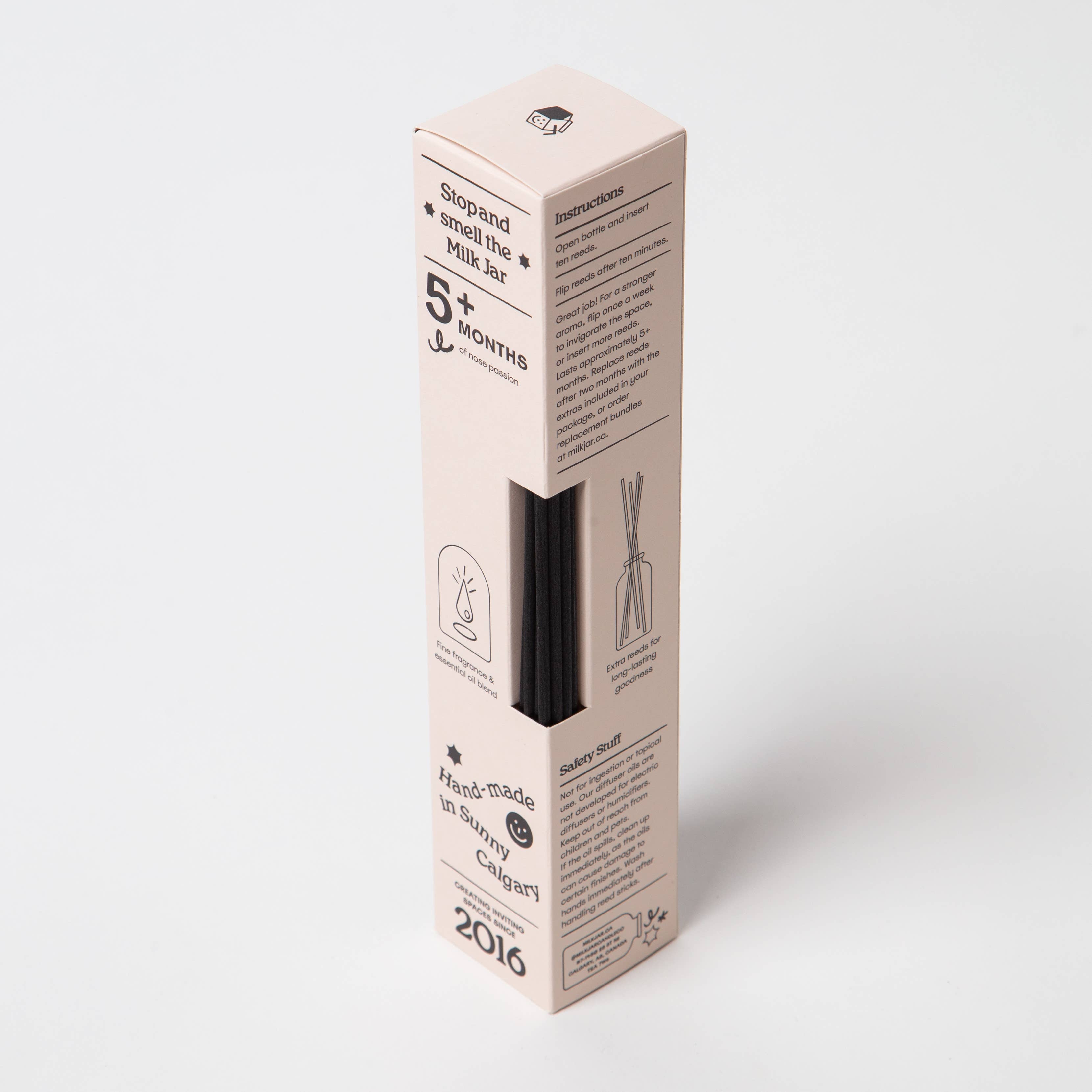 Milk Jar Candle Co. - Silver Linings - Palo Santo & Oud 4 oz Reed Diffuser