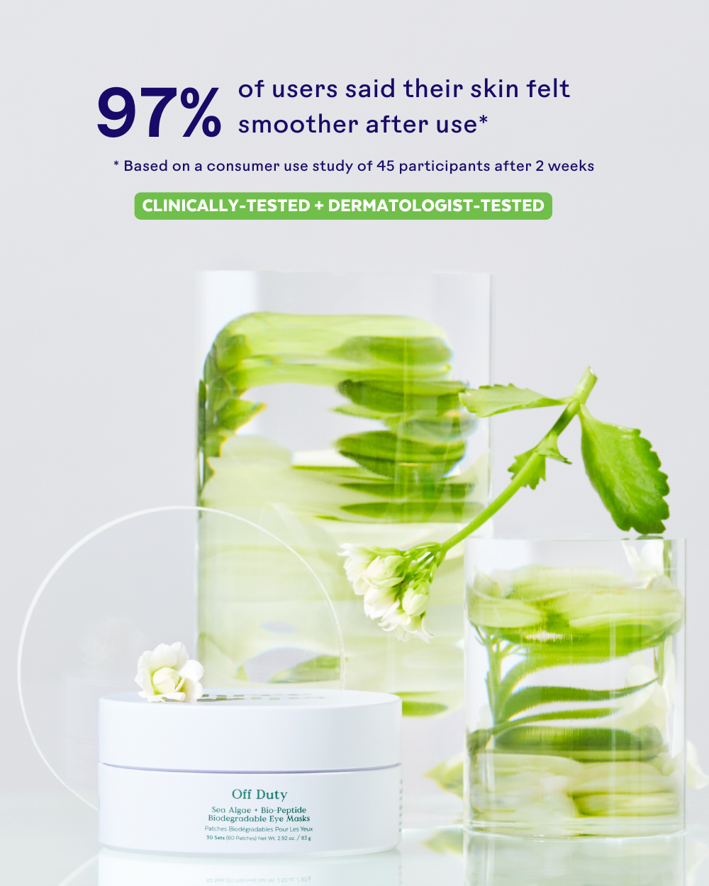 Three Ships - OffDuty™Sea Algae + Bio-Peptide Smoothing Biodegradable Eye