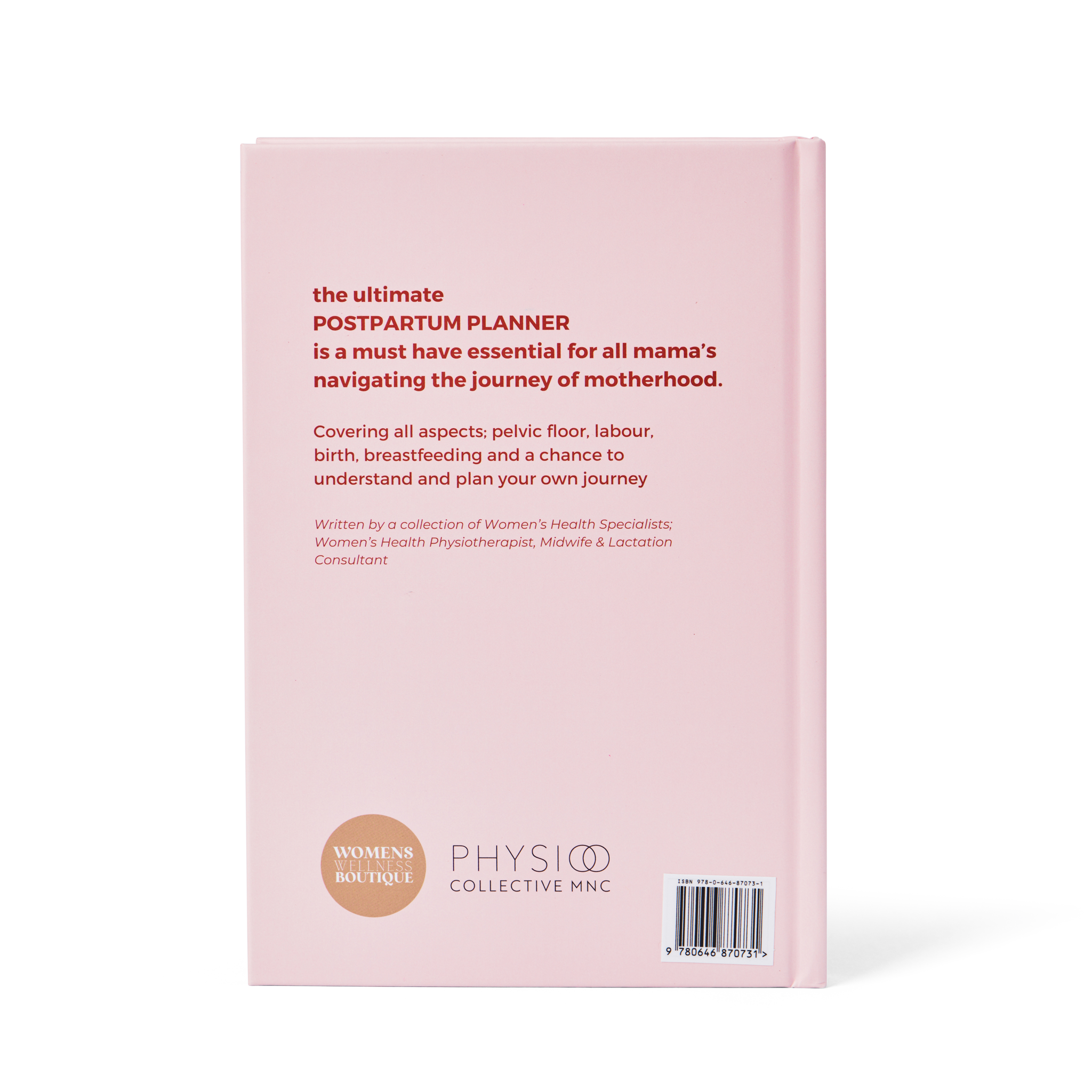 Womens Wellness Boutique - The Ultimate Postpartum Planner HardCover