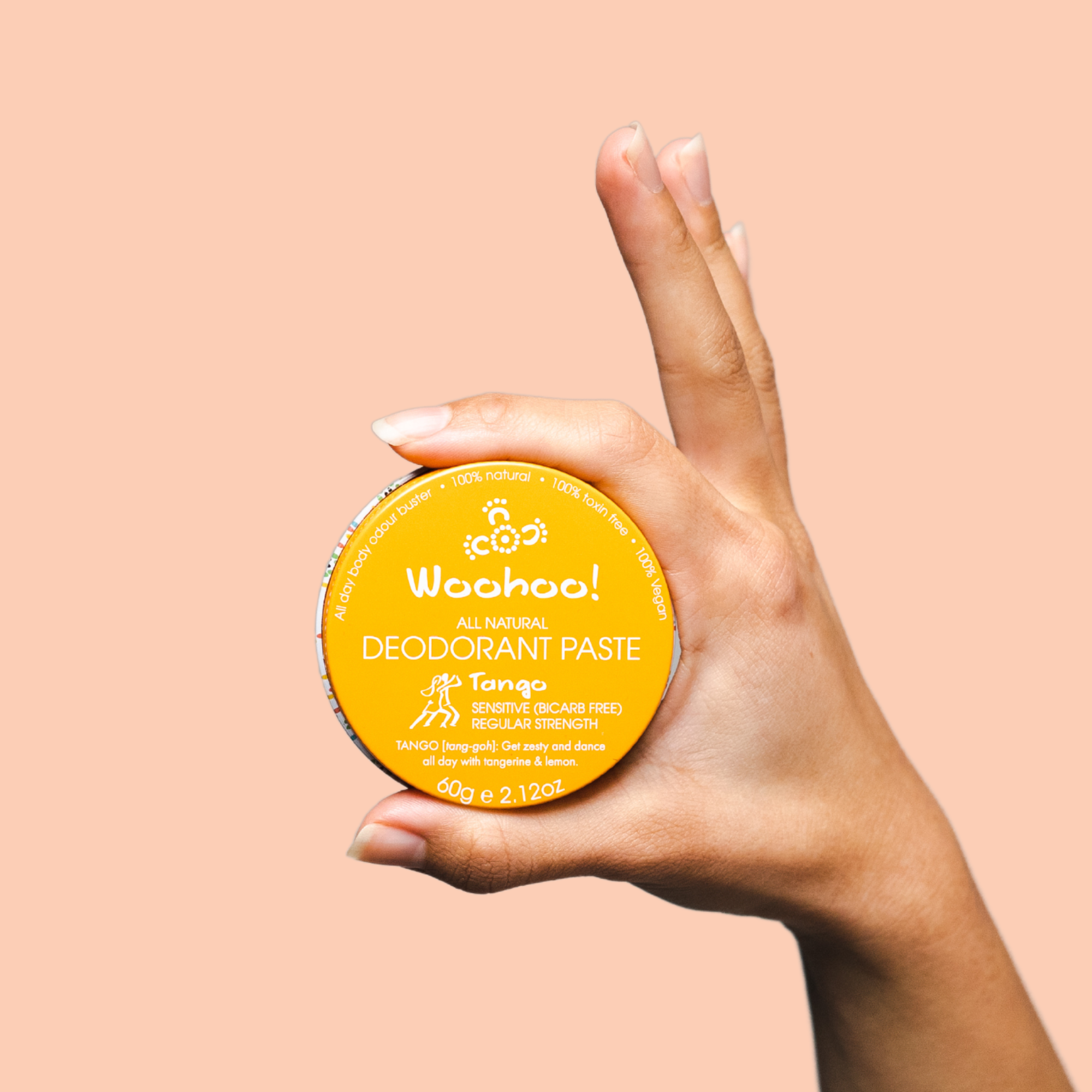 Woohoo Body - Woohoo All Natural Deodorant Paste (Tango) 60g