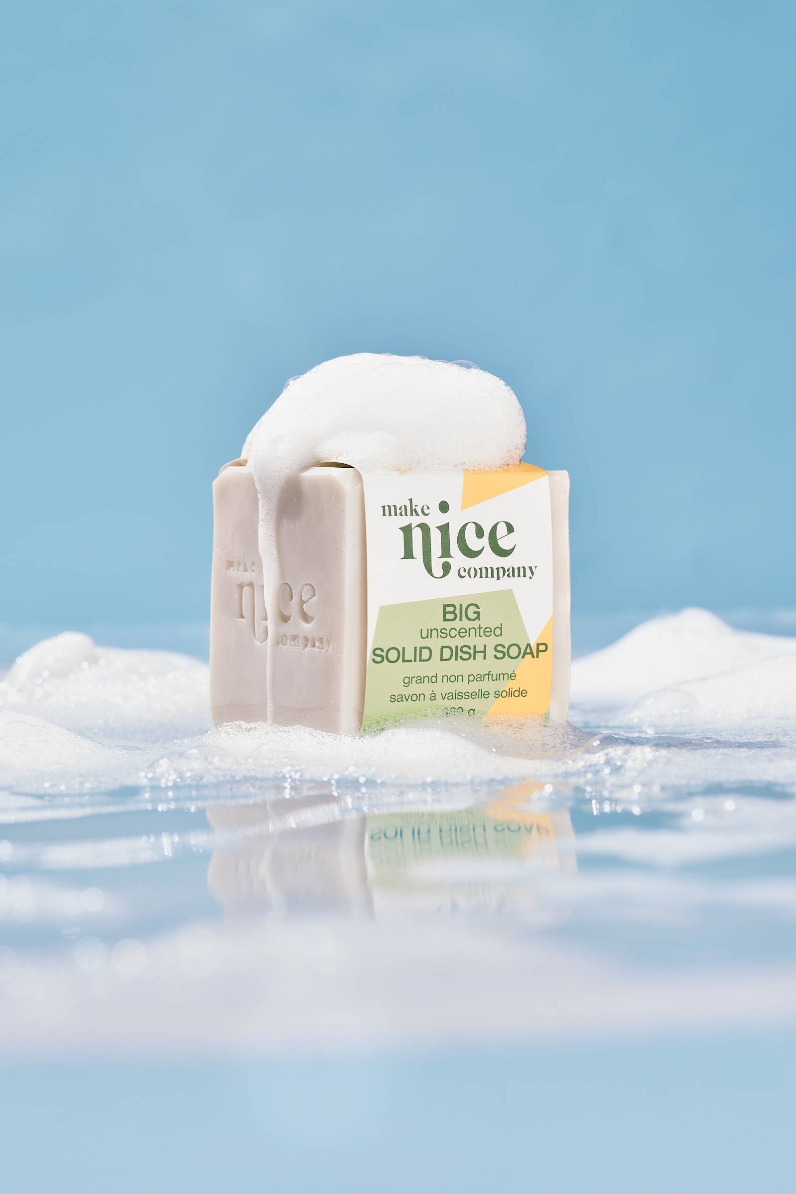 Make Nice Company - BIG Unscented Solid Dish Soap