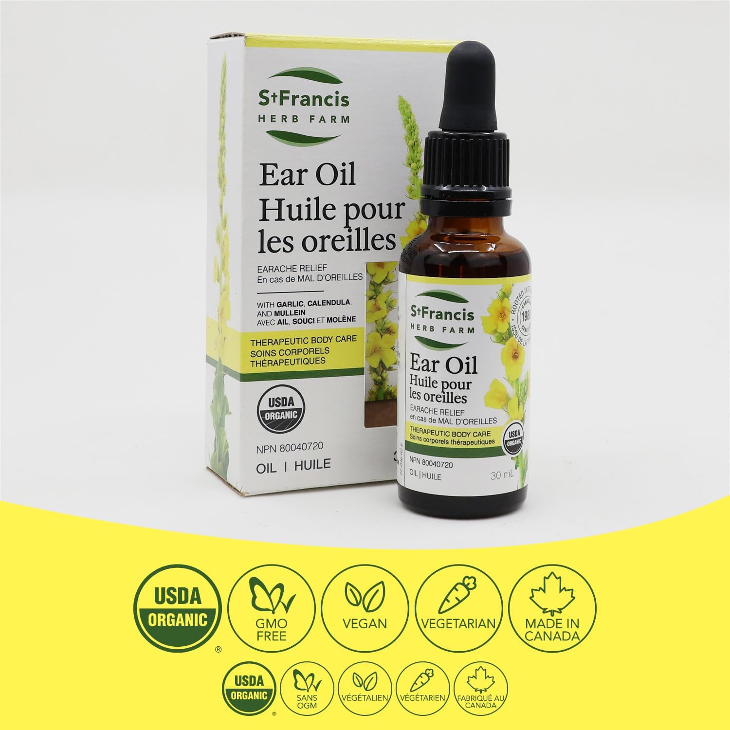 St. Francis Herb Farm Ear Oil (30ml)