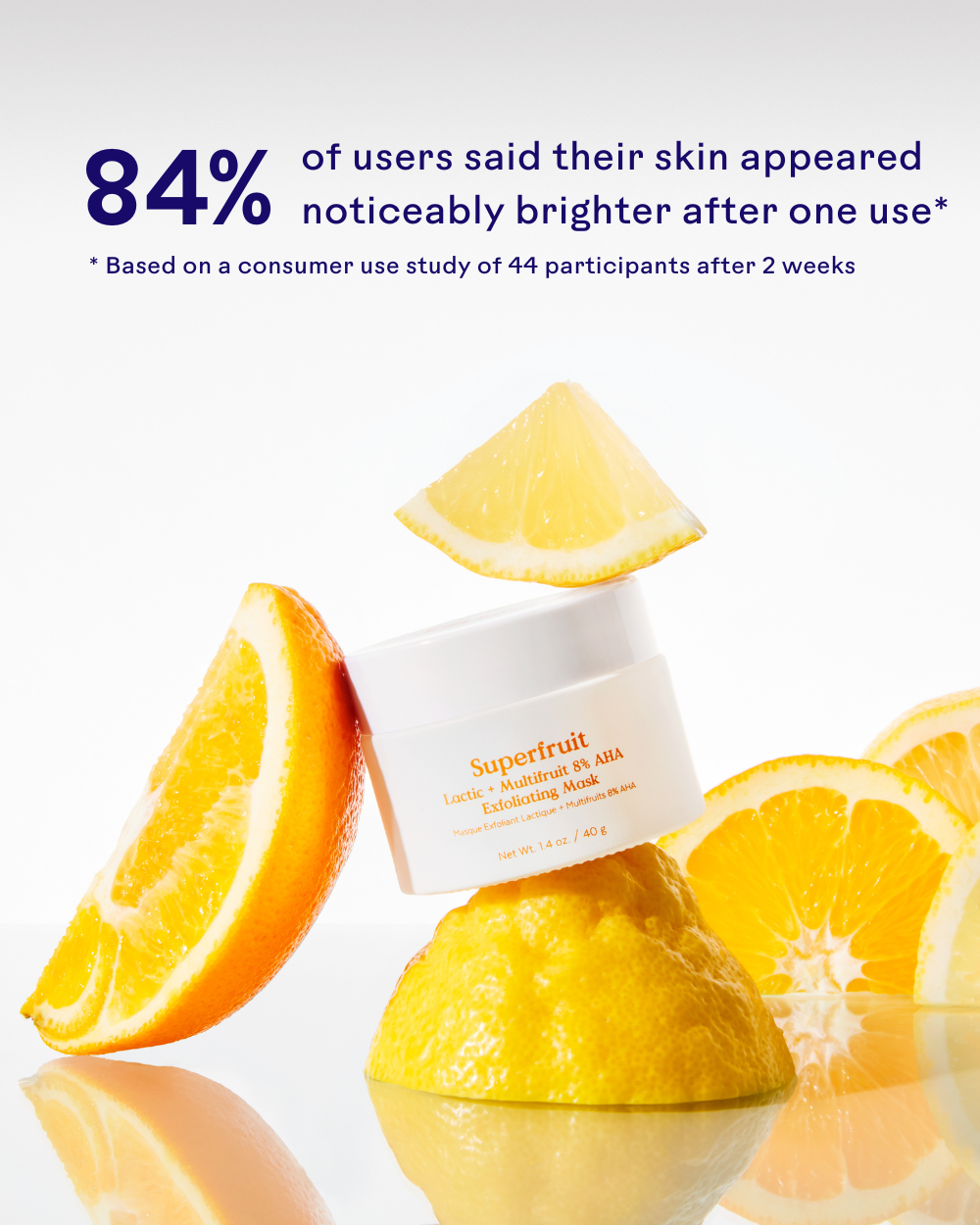 Three Ships - Superfruit Lactic + Multifruit 8% AHA Exfoliating Mask