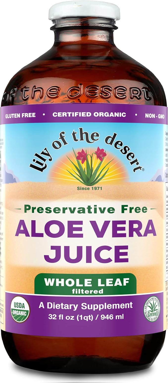 Lily of the Desert Aloe Vera Juice, Preservative Free (946 ml)