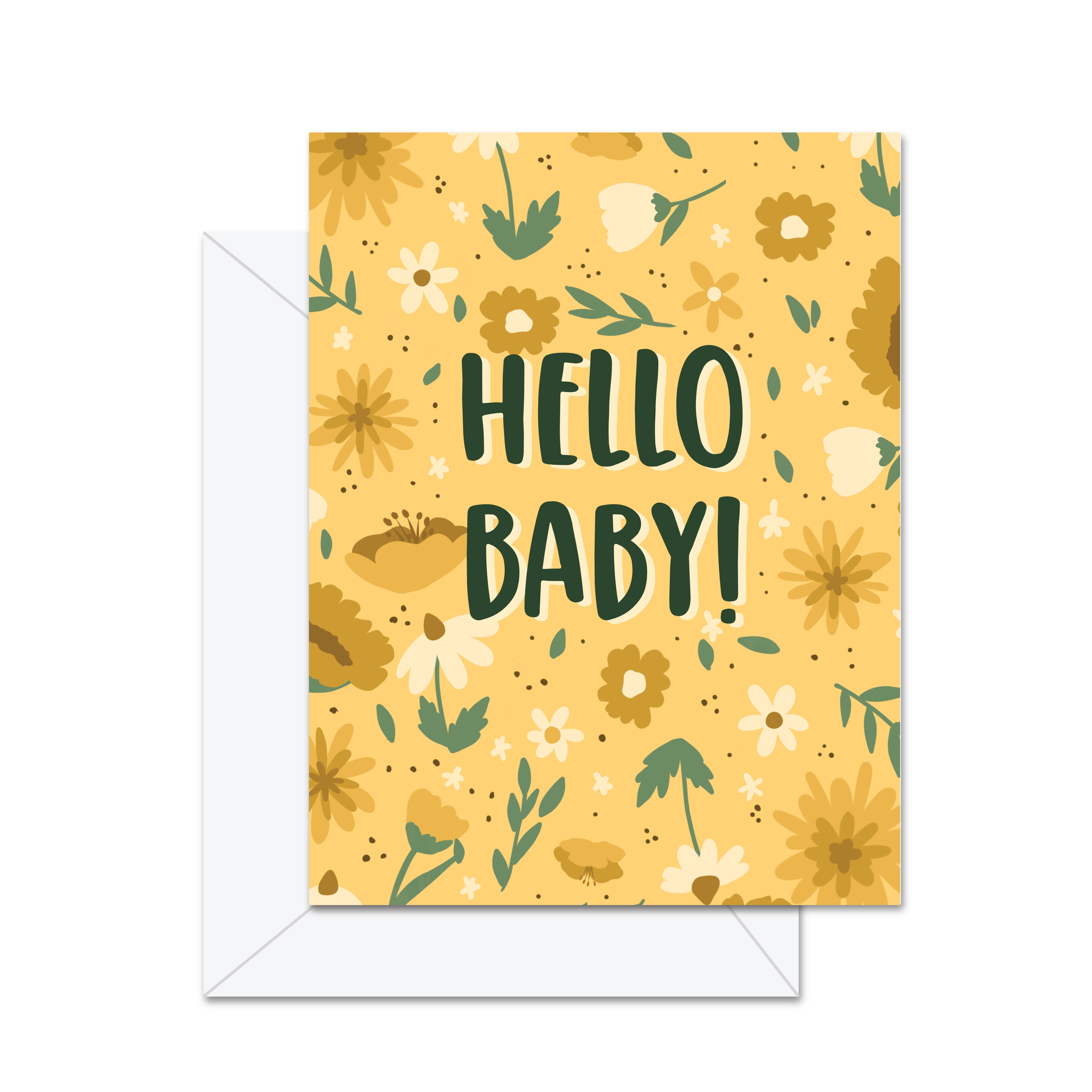 Jaybee Design - Hello Baby- Greeting Card