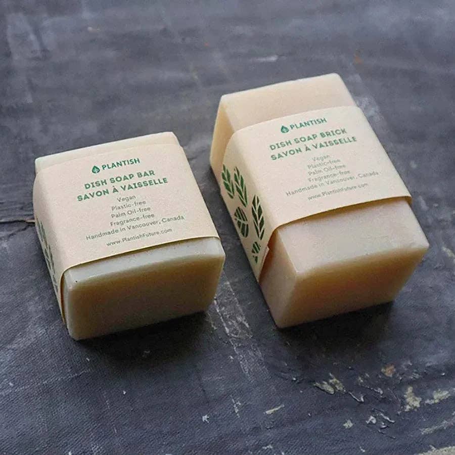Plantish - Minty Mint - Solid Dish Soap Brick (13oz): Soap Brick