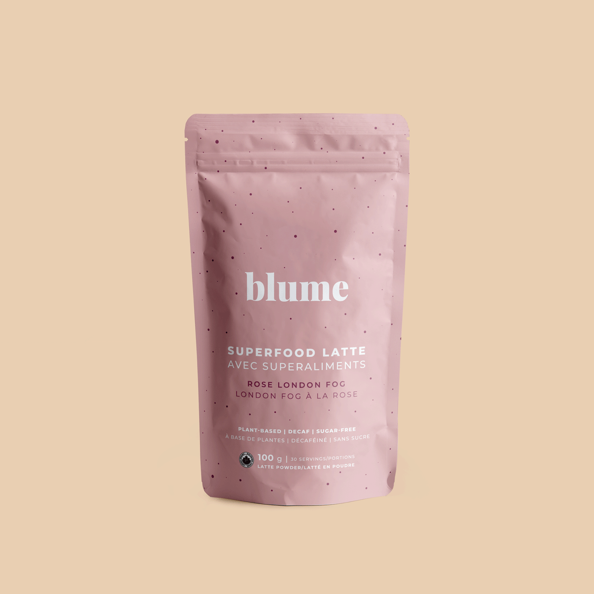 Blume - Superfood Latte Powder, Rose London Fog