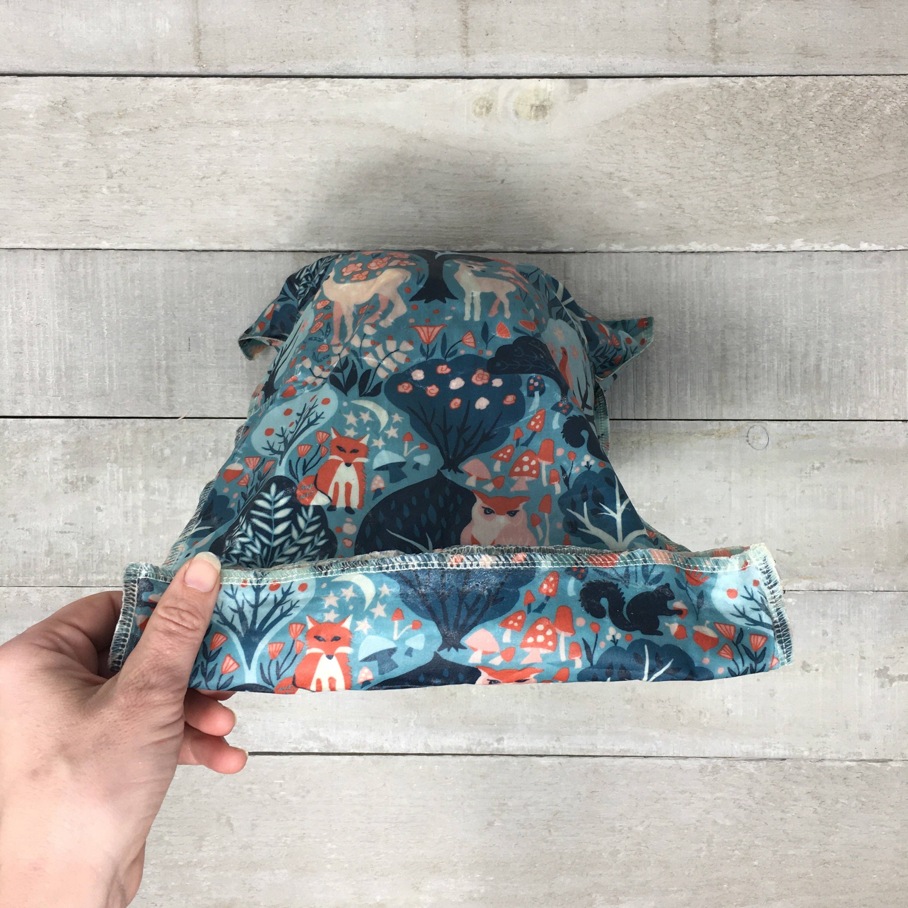 Three Huggers - Large Beeswax Bag - Fireworks