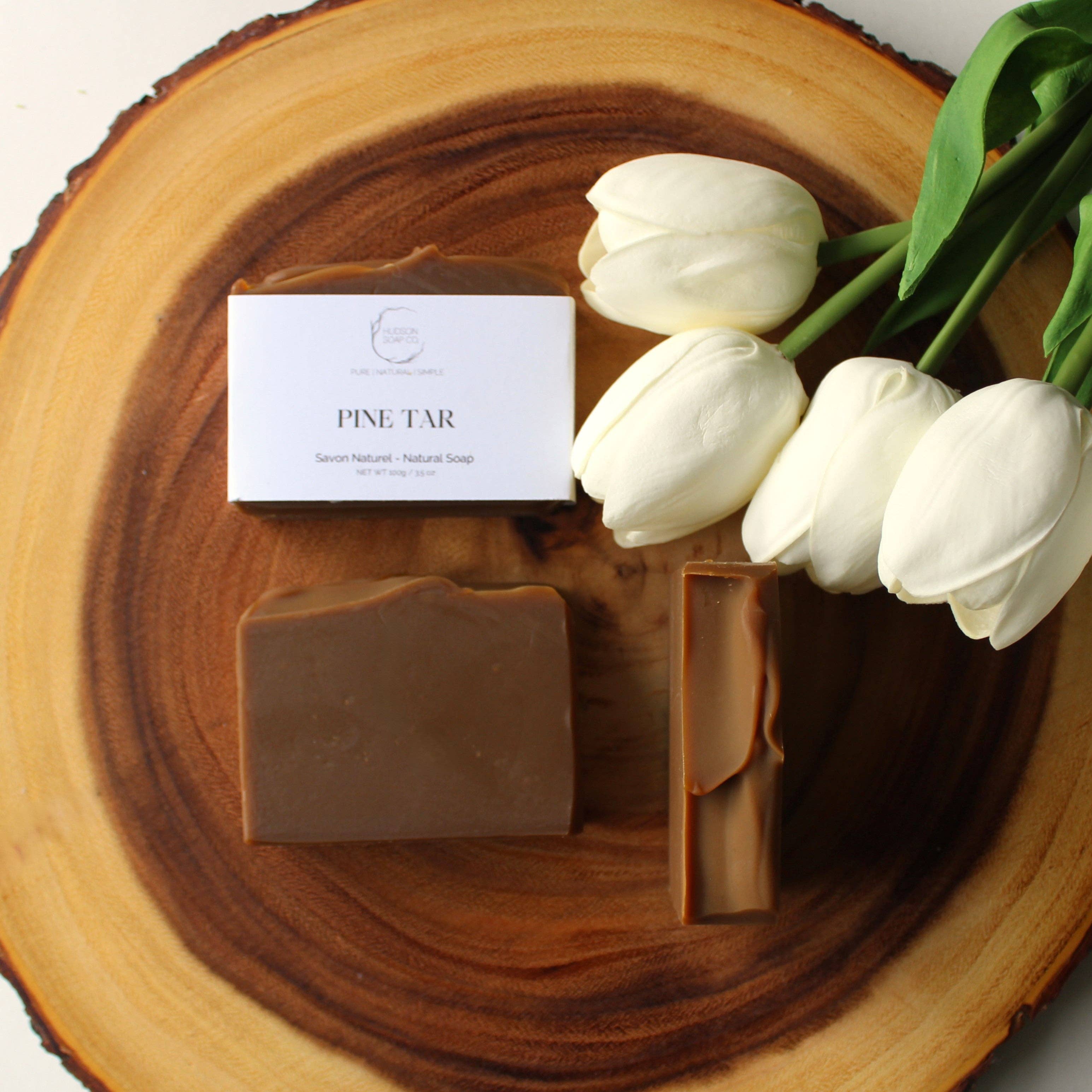 Hudson Soap Co - PINE TAR | natural soap