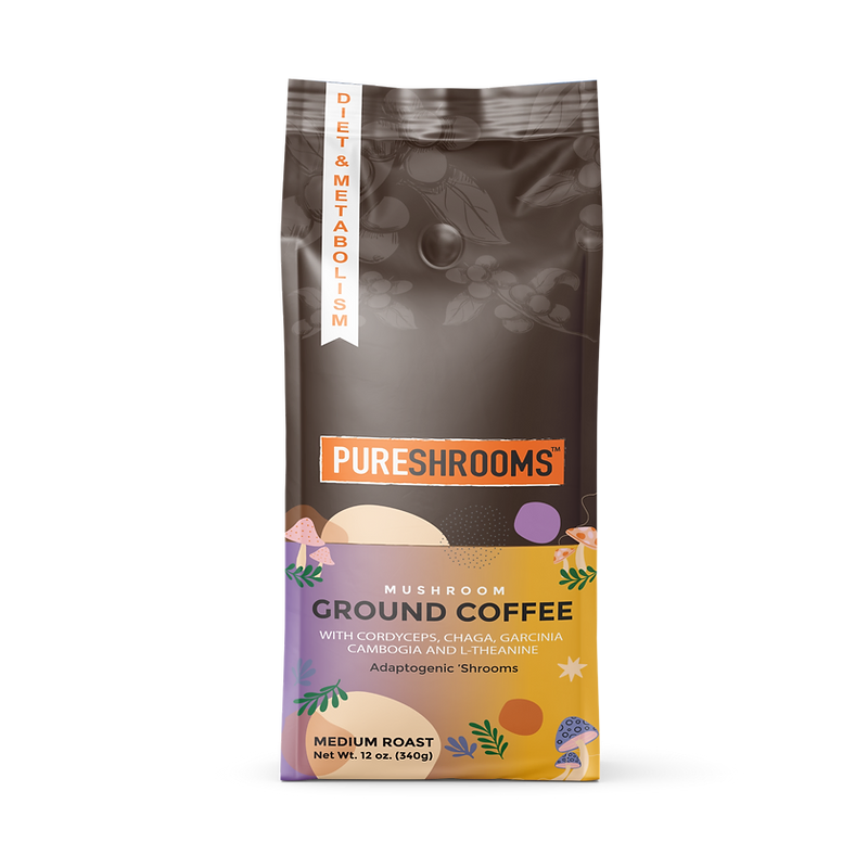 PureShrooms Inc. - PureShrooms Energize Mushroom Ground Coffee