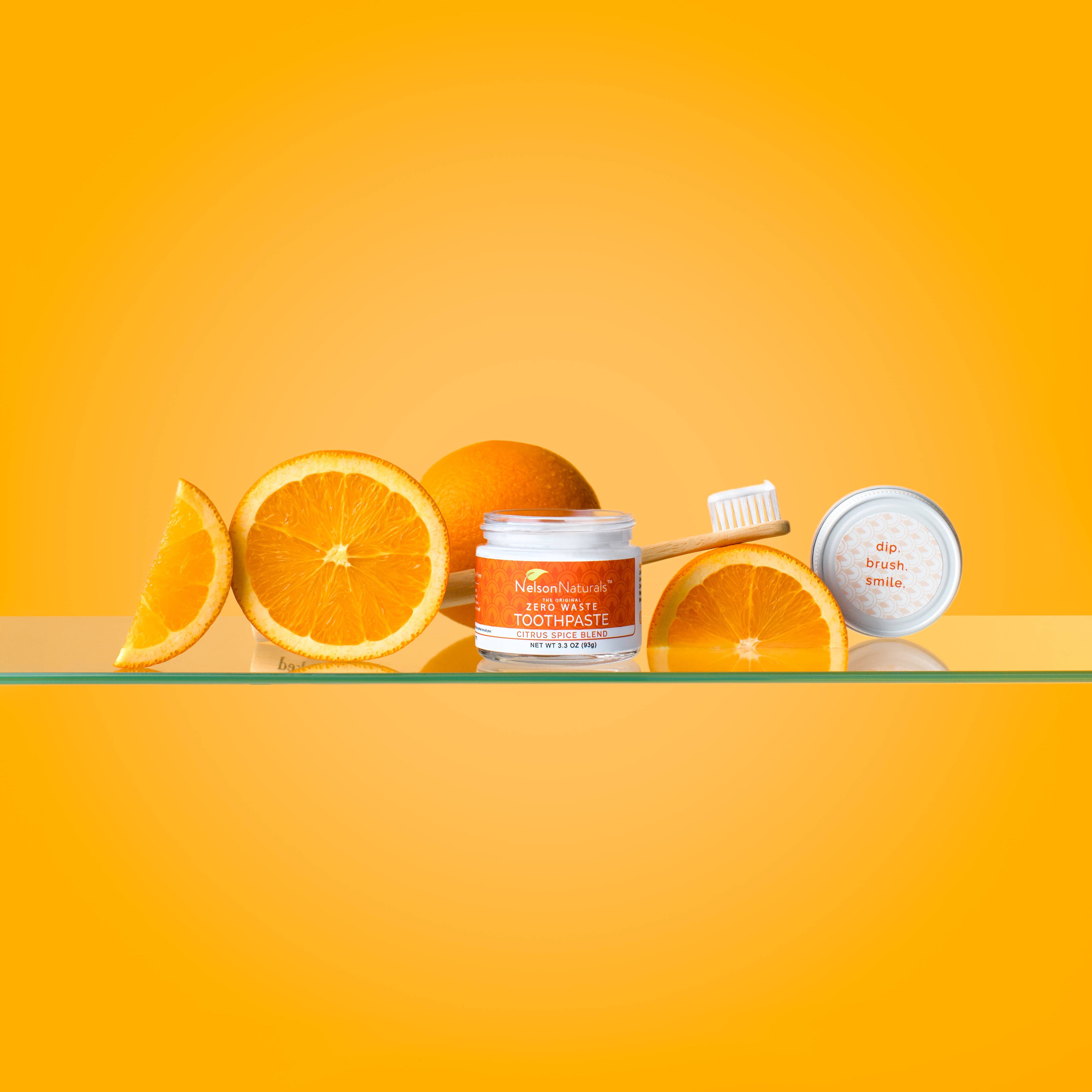 The Original Zero Waste Toothpaste - Citrus Spice Blend 93g