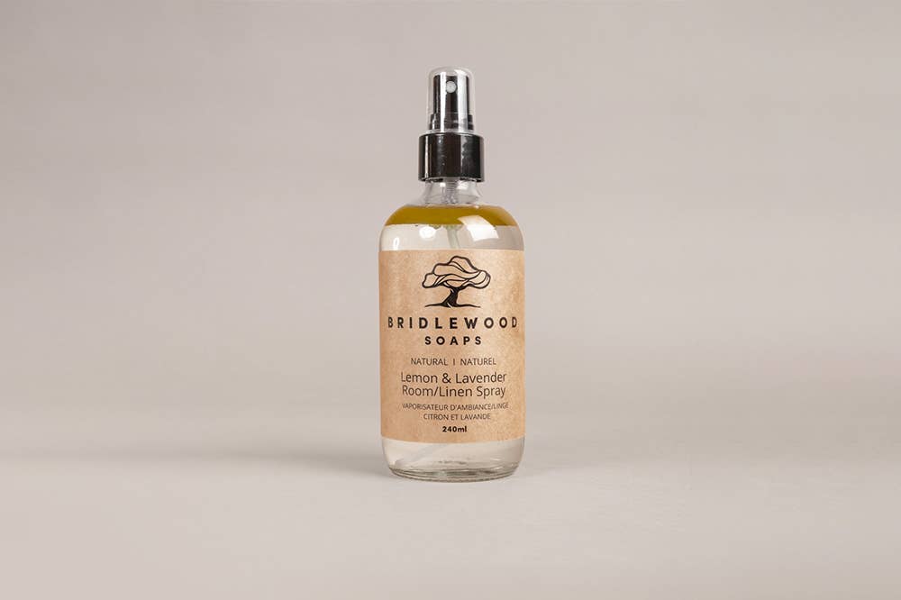 Bridlewood Soaps - Room/Linen Spray: Lemon + Lavender