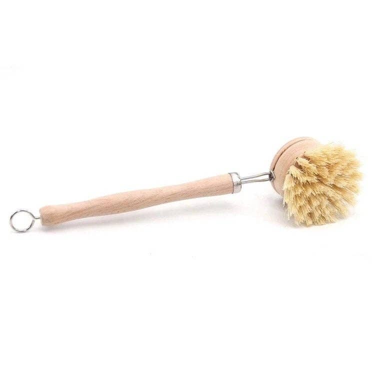 Smile Boutiques - Bamboo Sisal Dish Brush - Zero Waste Kitchen Brush: Sisal Dish Brush