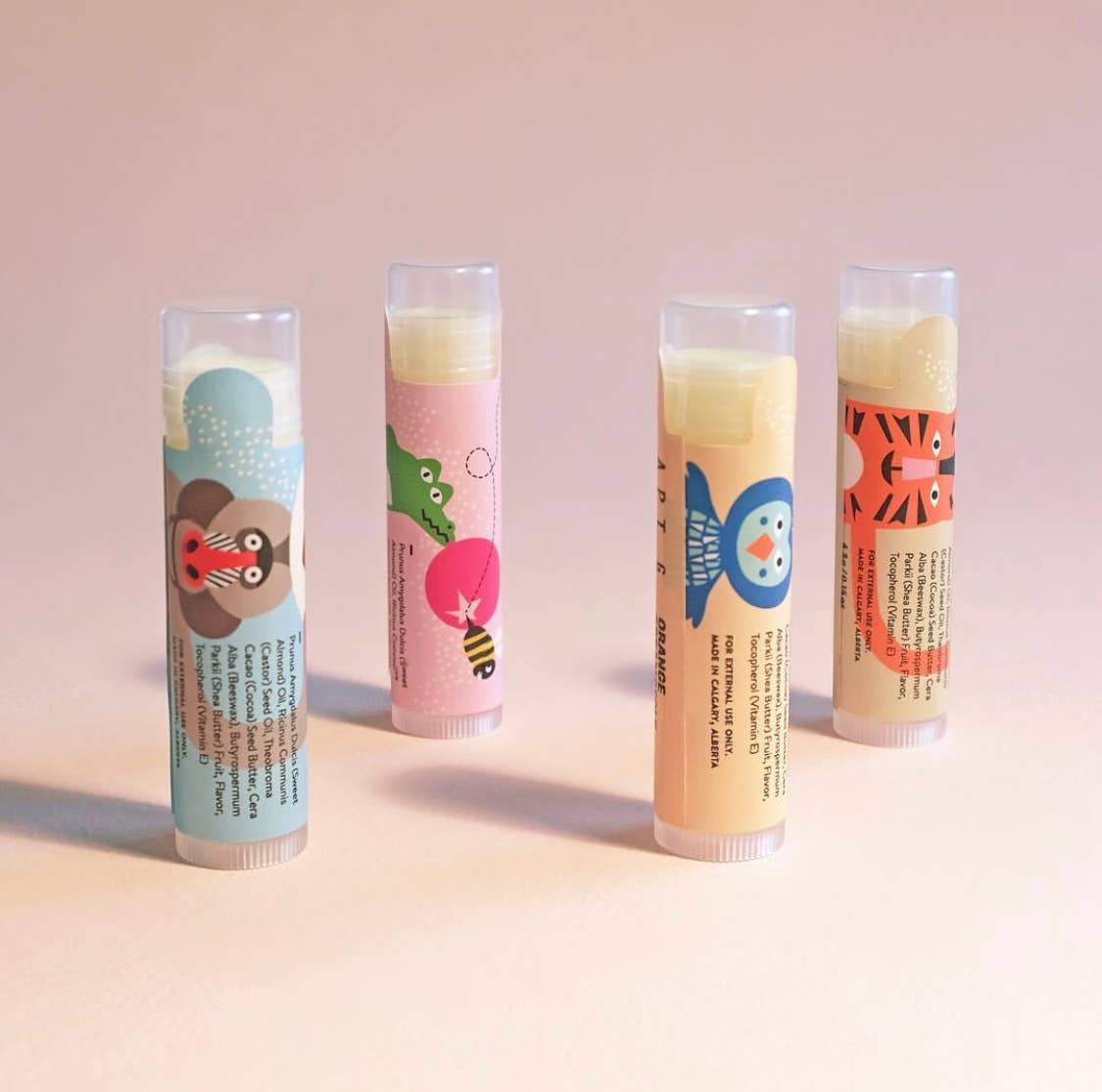 Apt. 6 Skin Co. - Kids Lip Balms: Orange Creamsicle