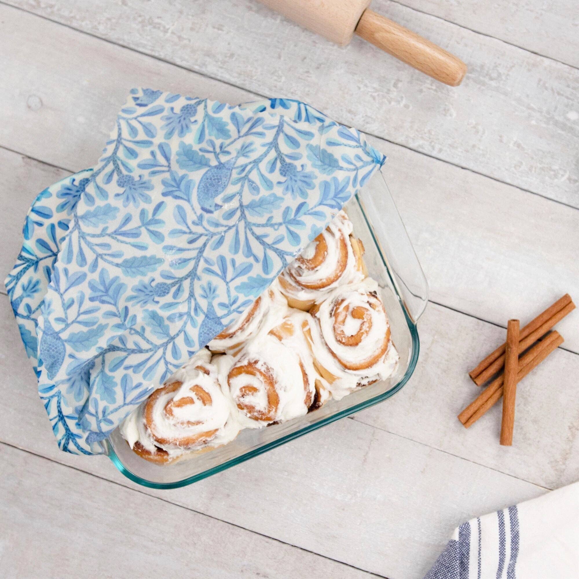 Three Huggers - Beeswax Wraps Multipack - Floral Vine