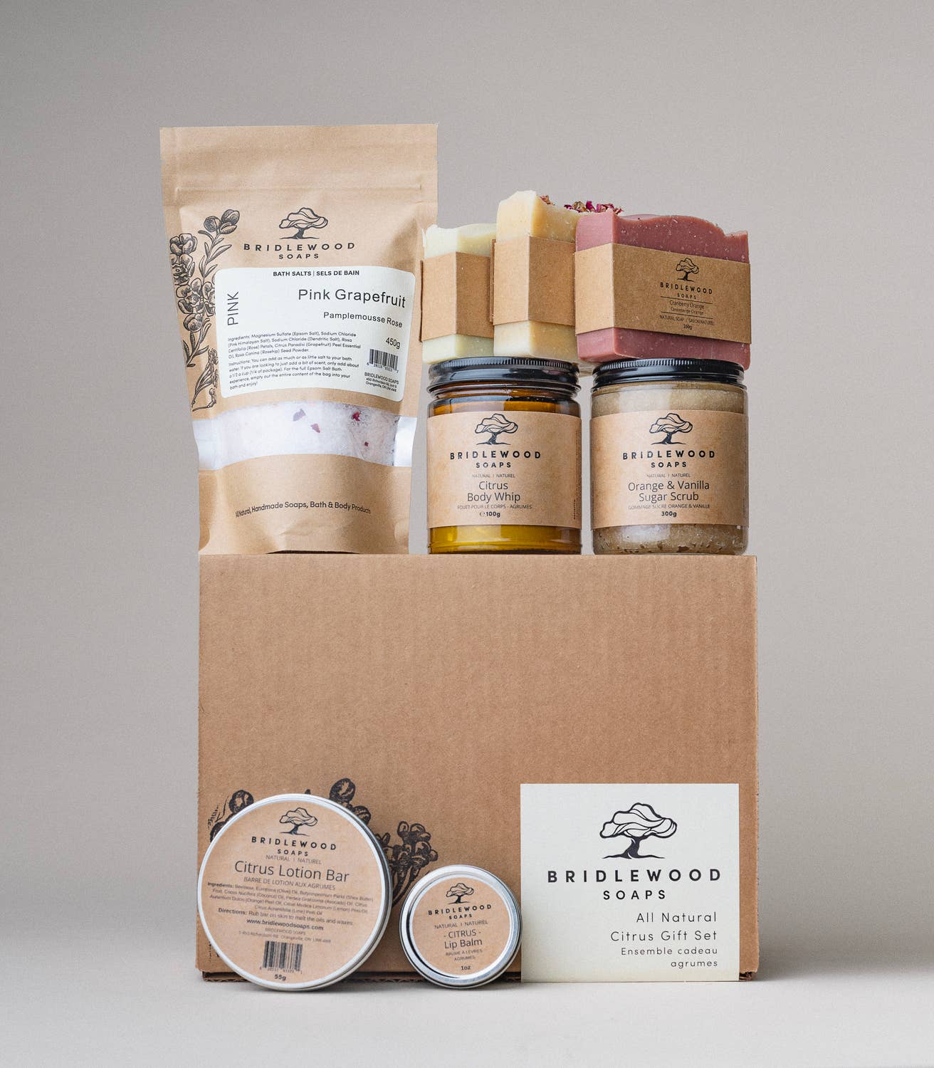 Bridlewood Soaps - Large/Small GIft Box: Small / Citrus
