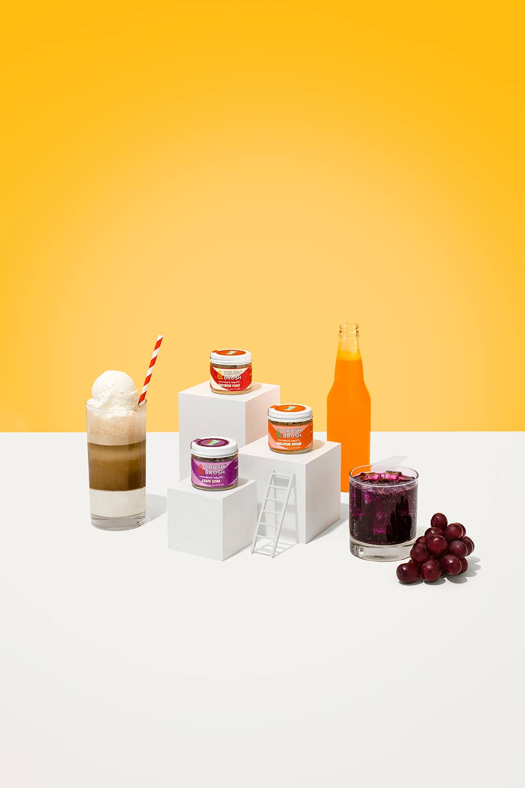 Nelson Naturals - Crush & Brush Toothpaste Tablet - GRAPE SODA 60g/2.2oz