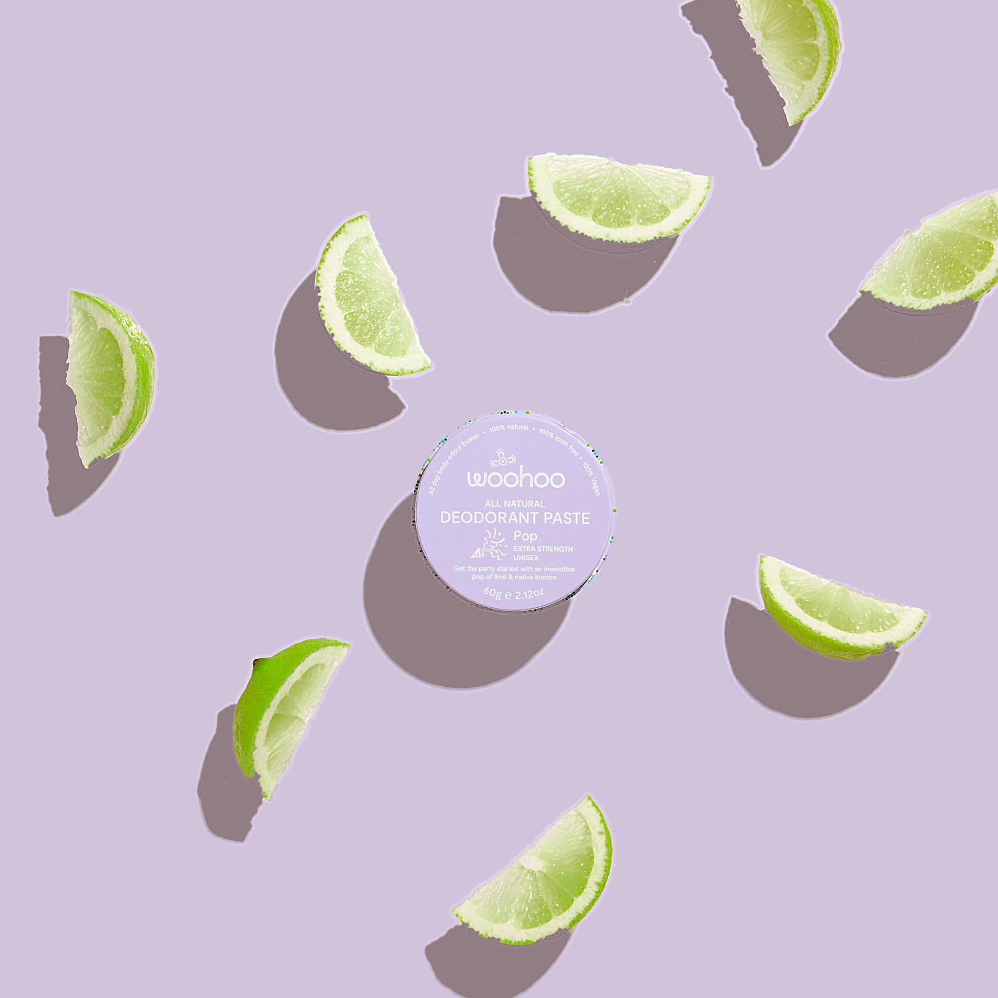 Woohoo Body - Woohoo All Natural Deodorant Paste (Pop) 60g