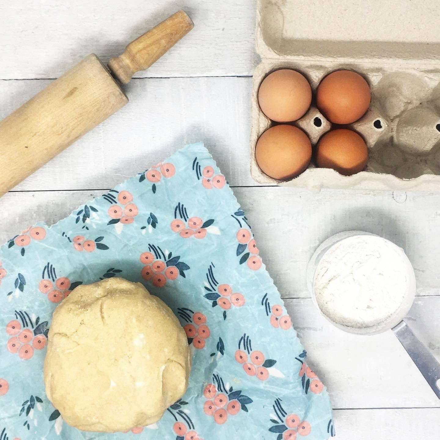 Three Huggers - XL Beeswax Wrap - Springtime