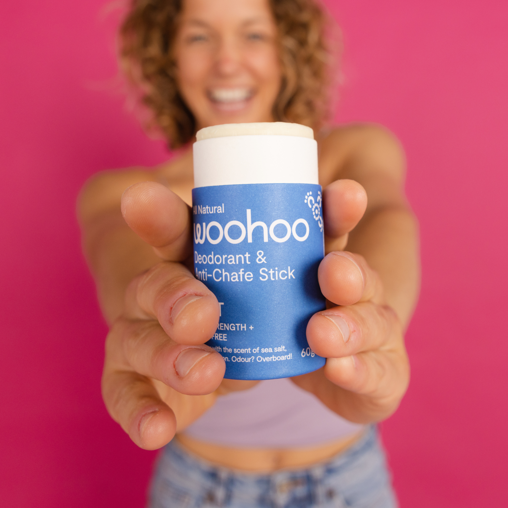 Woohoo Body - Woohoo Natural Deodorant & Anti-Chafe Stick (Drift) 60g
