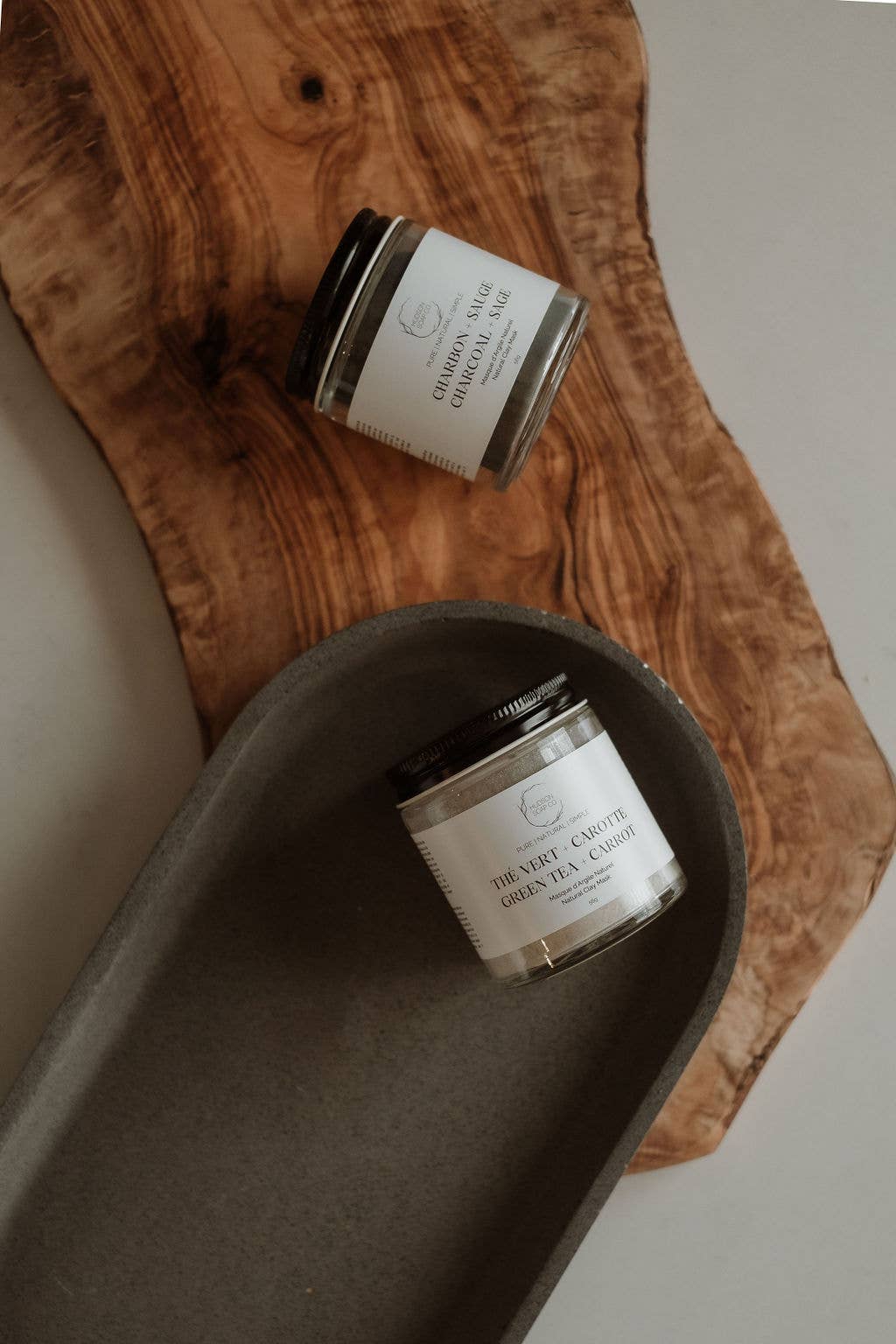 Hudson Soap Co - GREEN TEA + CARROT | natural clay mask