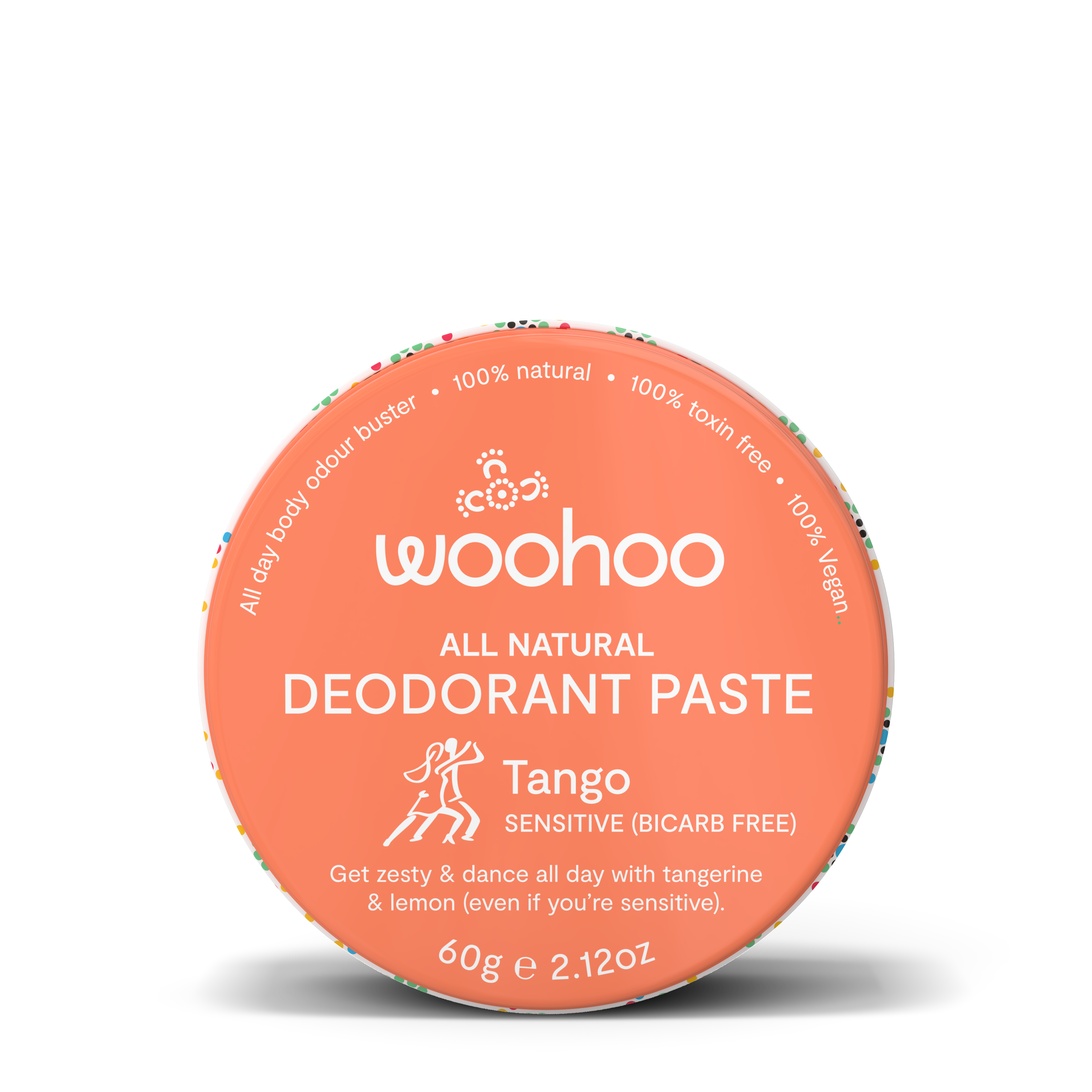 Woohoo Body - Woohoo All Natural Deodorant Paste (Tango) 60g