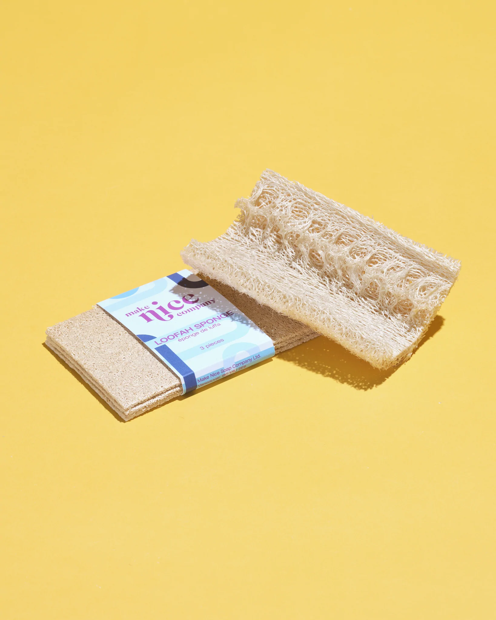 Make Nice Company - Loofah Sponge - 3 Pack
