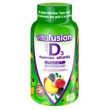 Vitafusion D3 Gummy Vitamins for Adults