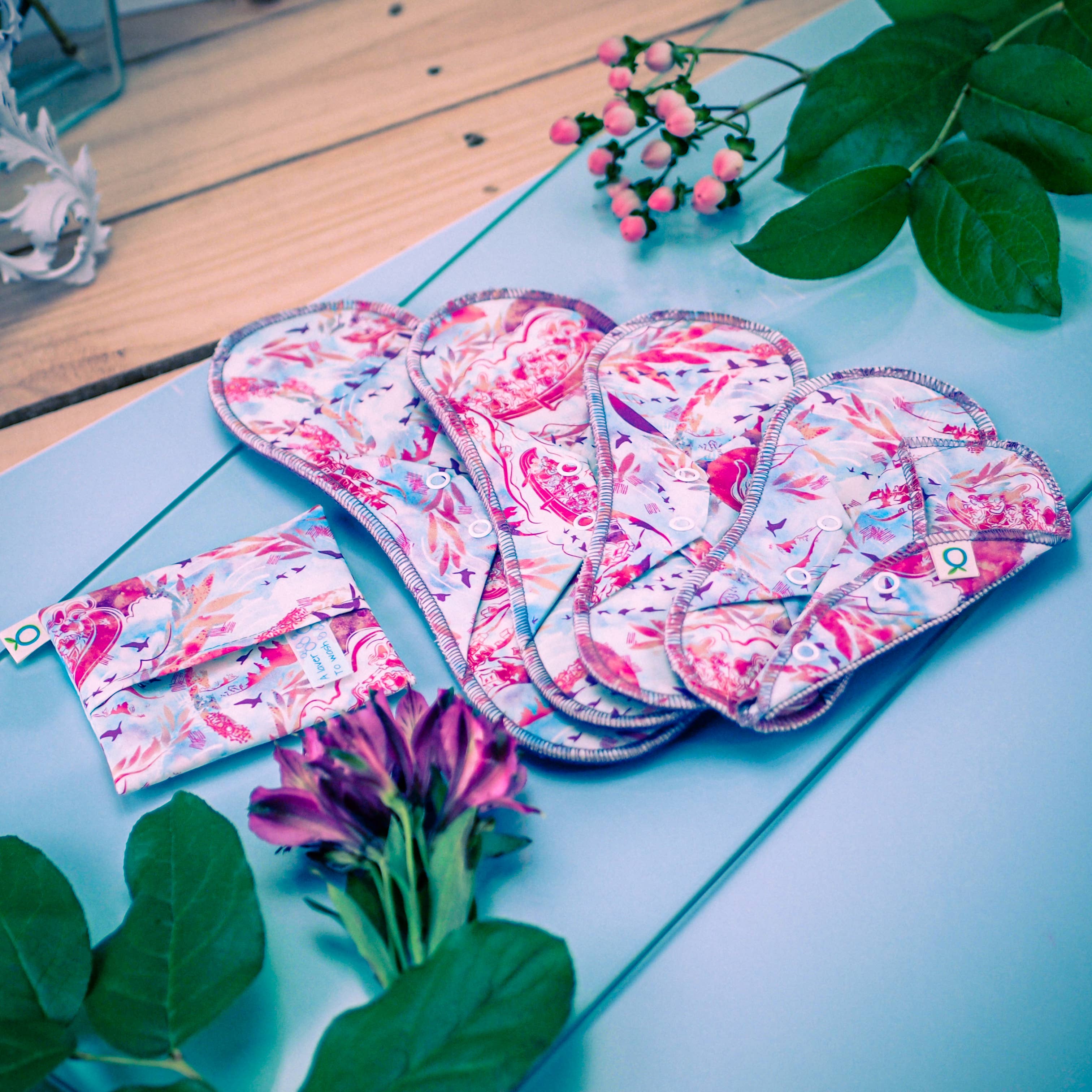 Öko Créations - Reusable Hemp Light Panty Liner: Céleste