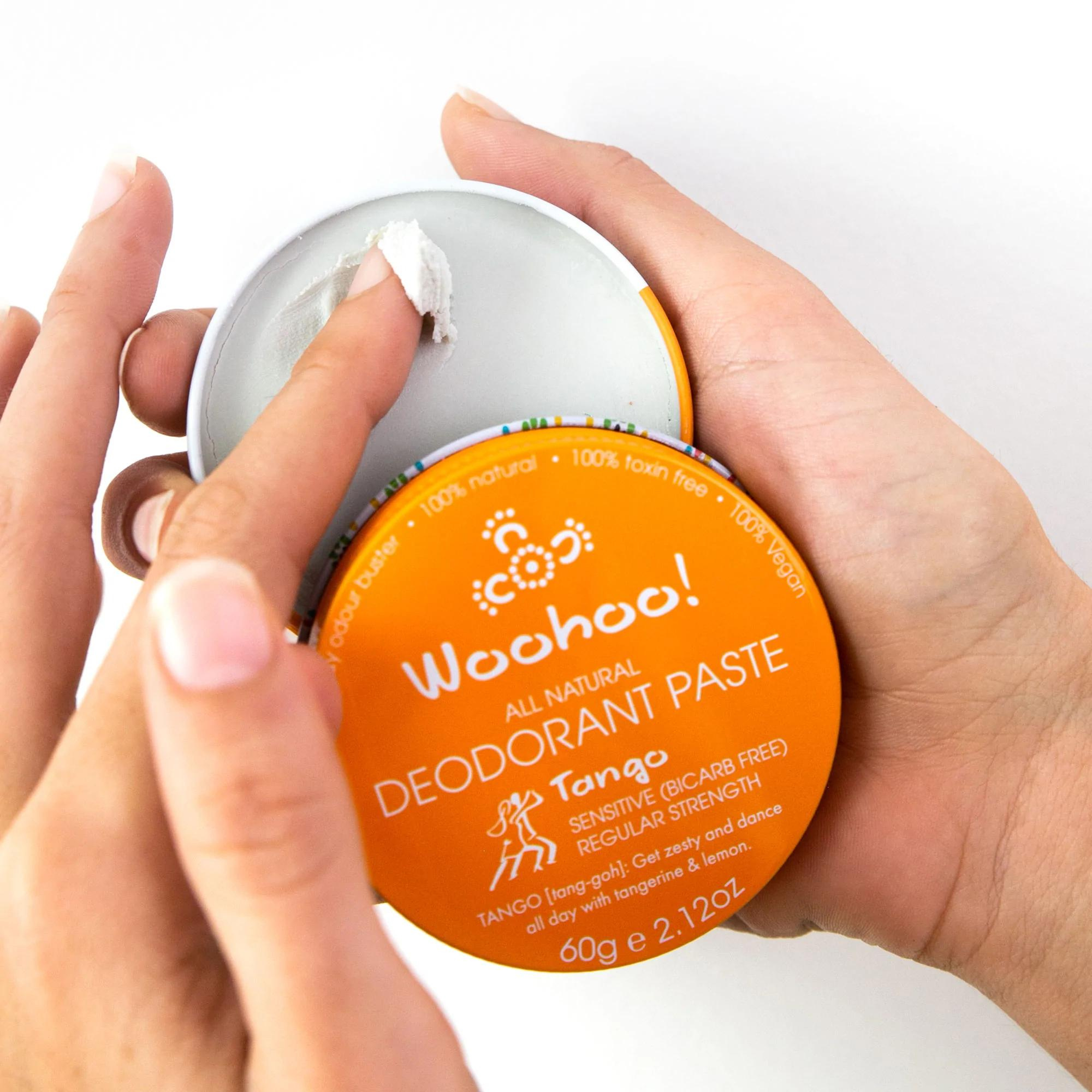 Woohoo Body - Woohoo All Natural Deodorant Paste (Tango) 60g