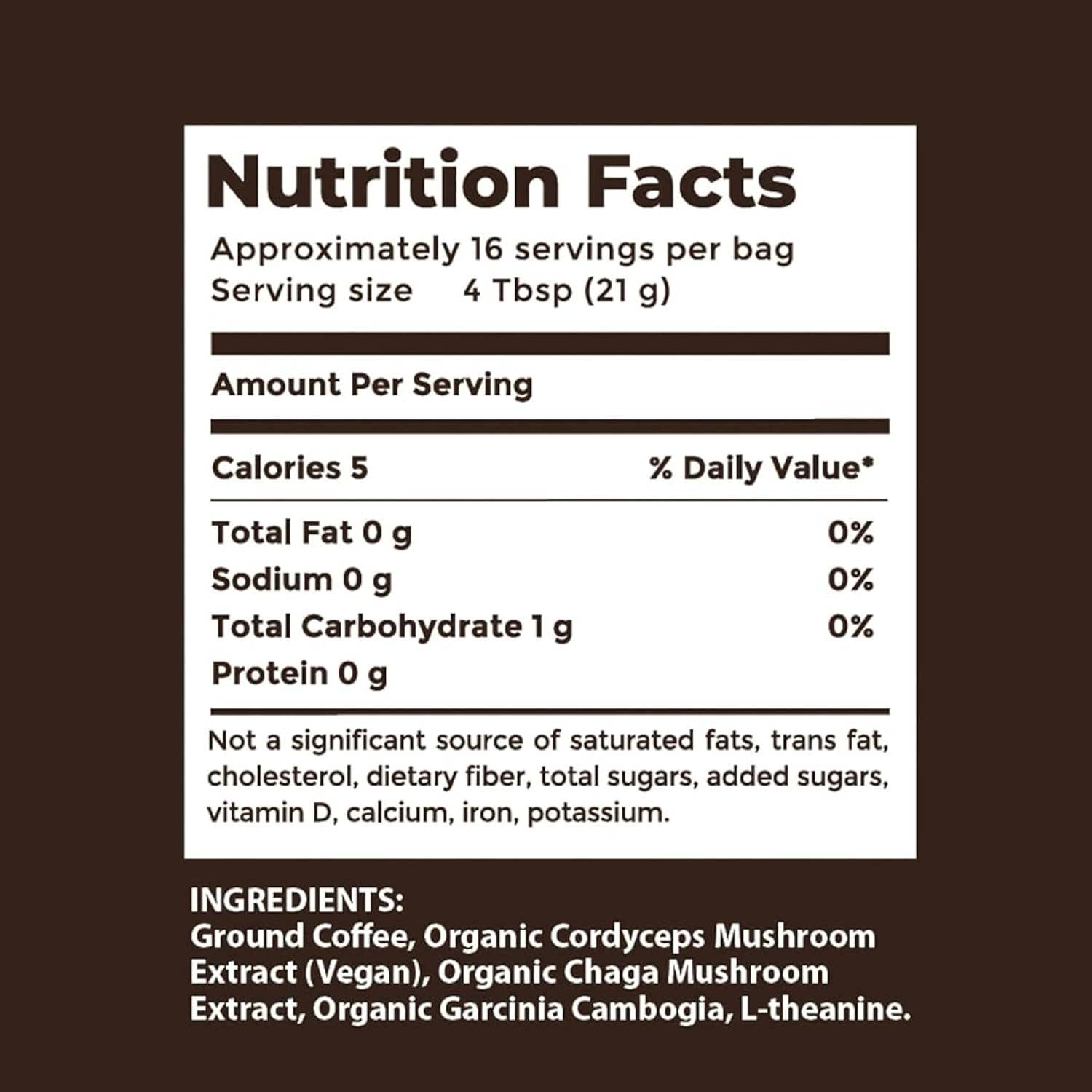 PureShrooms Inc. - PureShrooms Energize Mushroom Ground Coffee