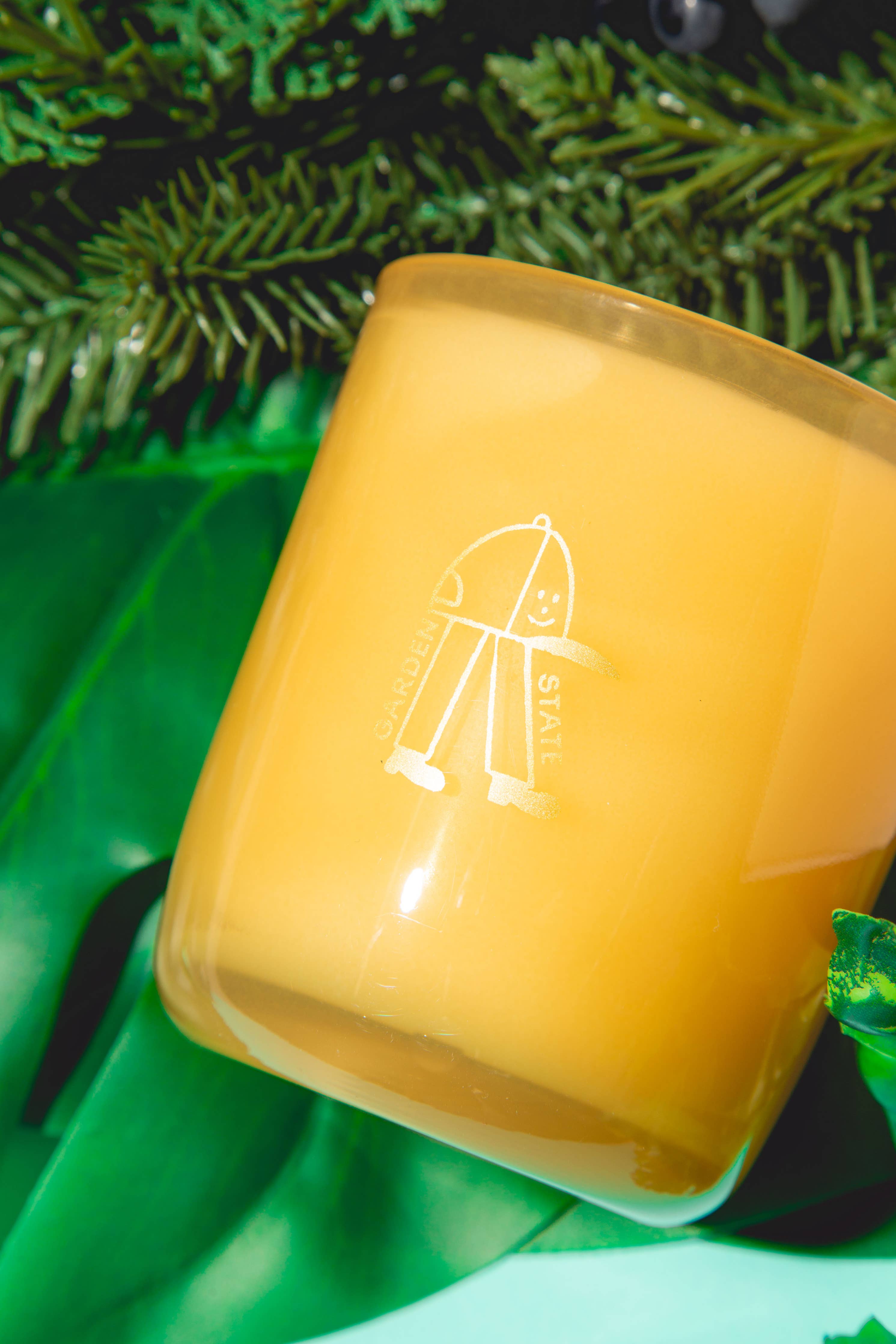 Milk Jar Candle Co. - Garden State - Cedar & Cassis Coconut Soy 8oz Candle