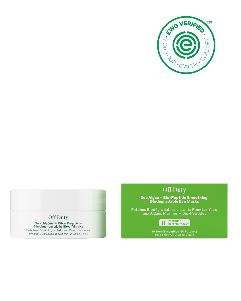 Three Ships - OffDuty™Sea Algae + Bio-Peptide Smoothing Biodegradable Eye