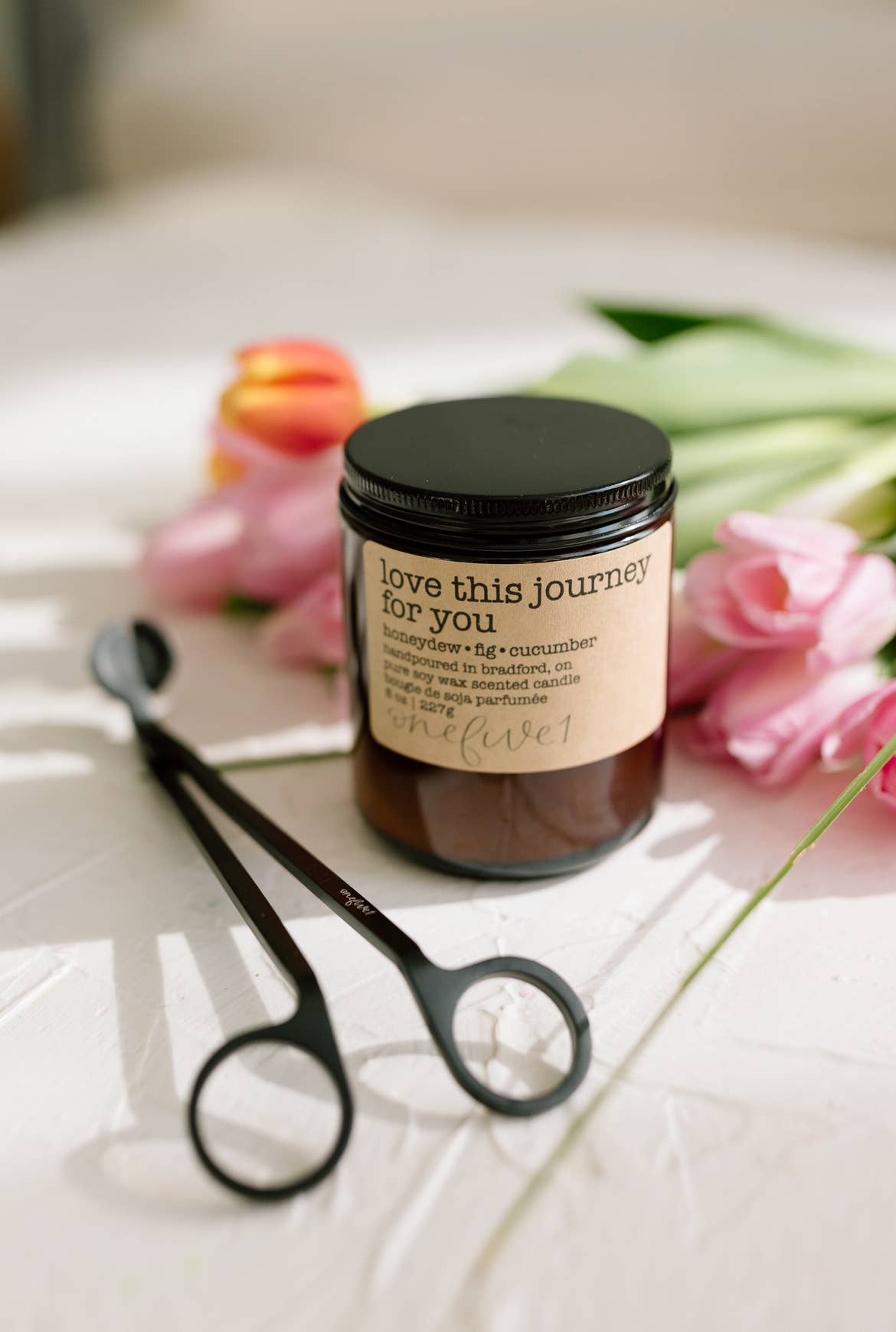 onefive1 - Love this journey for you- soy wax candle MILESTONE MOMENTS