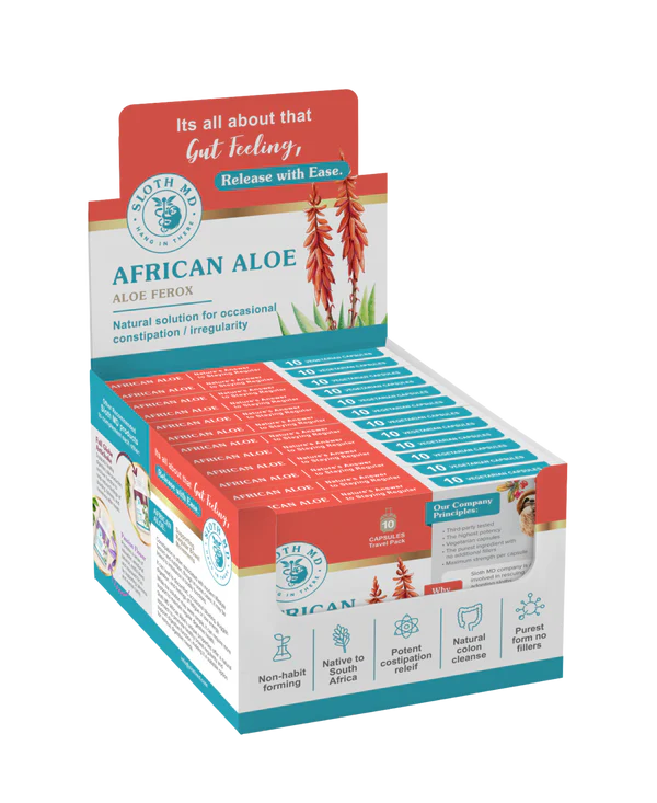 African Aloe,10 tablets pack blister - Sloth Medical