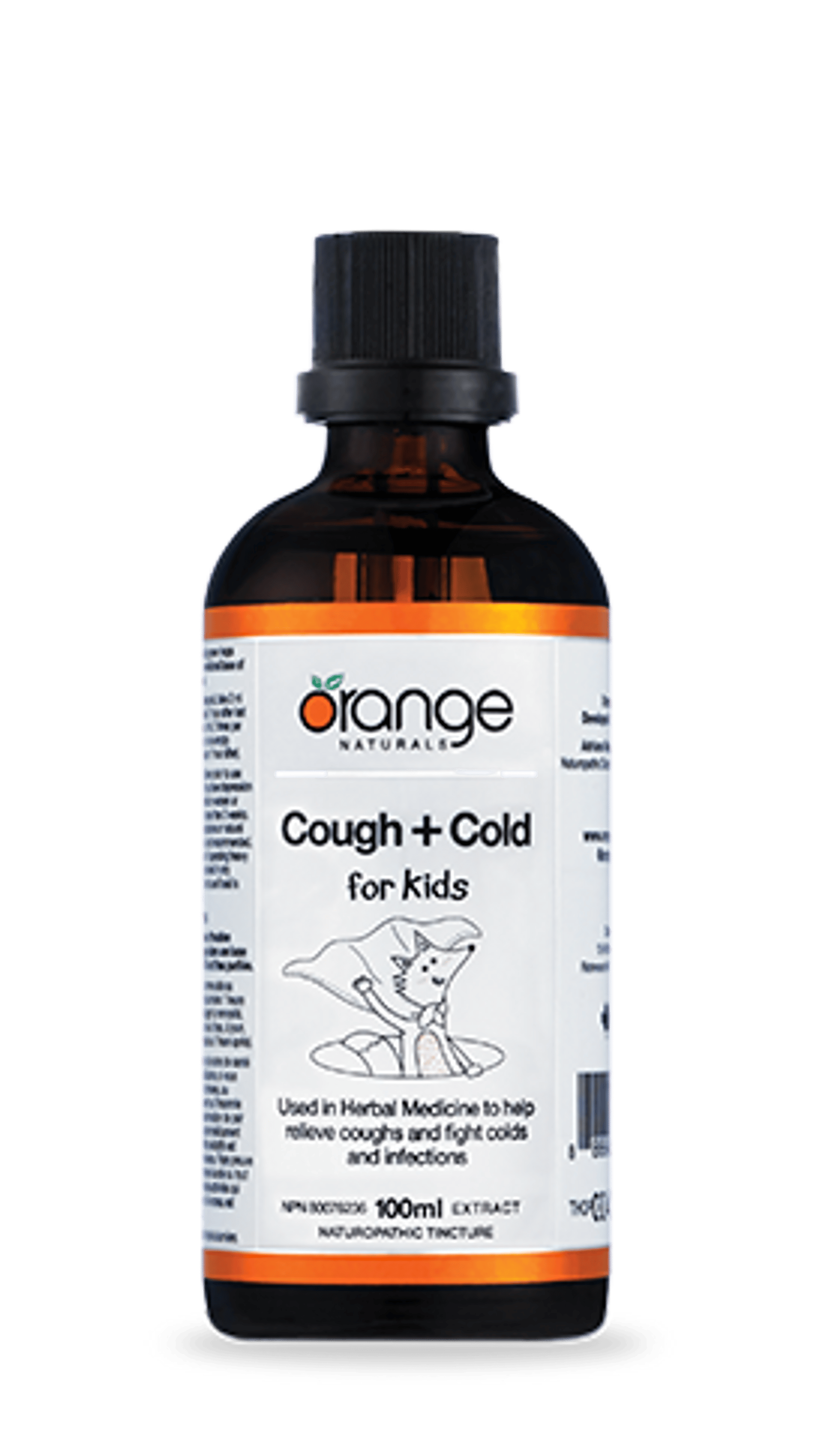 Orange Naturals Cough+Cold For Kids Tincture