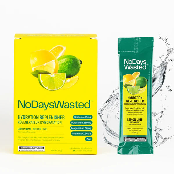 NoDaysWasted Hydration Replenisher- 15 packets (Sachets)