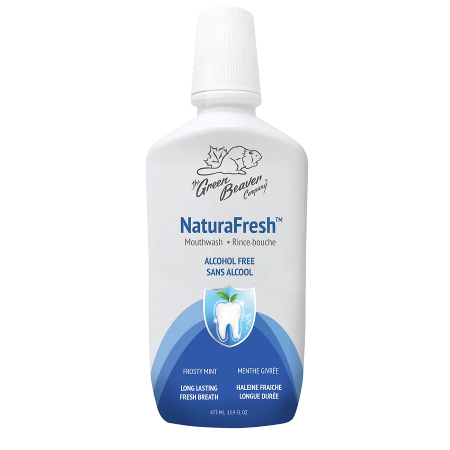 NaturaFresh™ Alcohol-Free Mouthwash – frosty mint 473ml