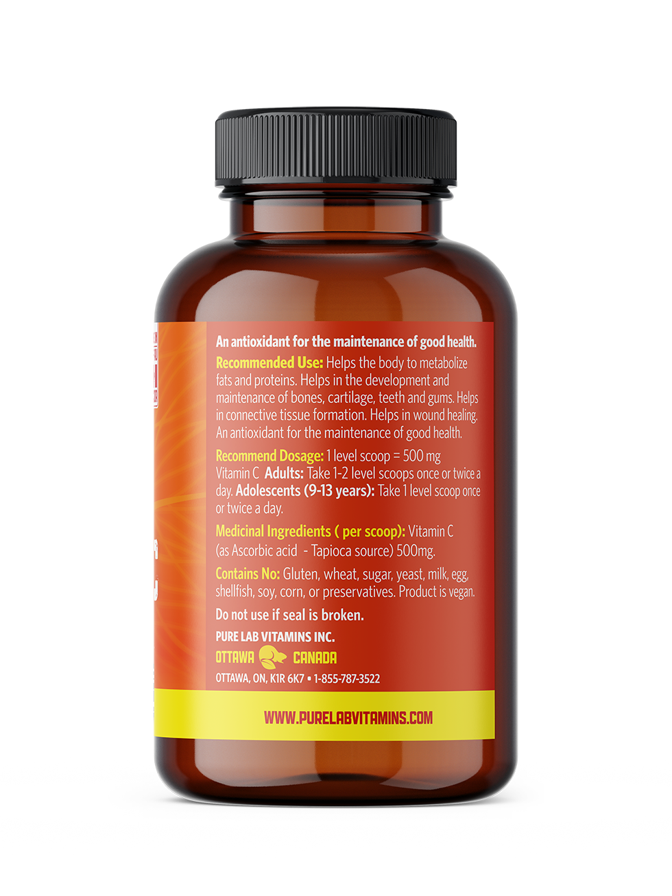 Pure Lab Vitamins Vitamin C Powder