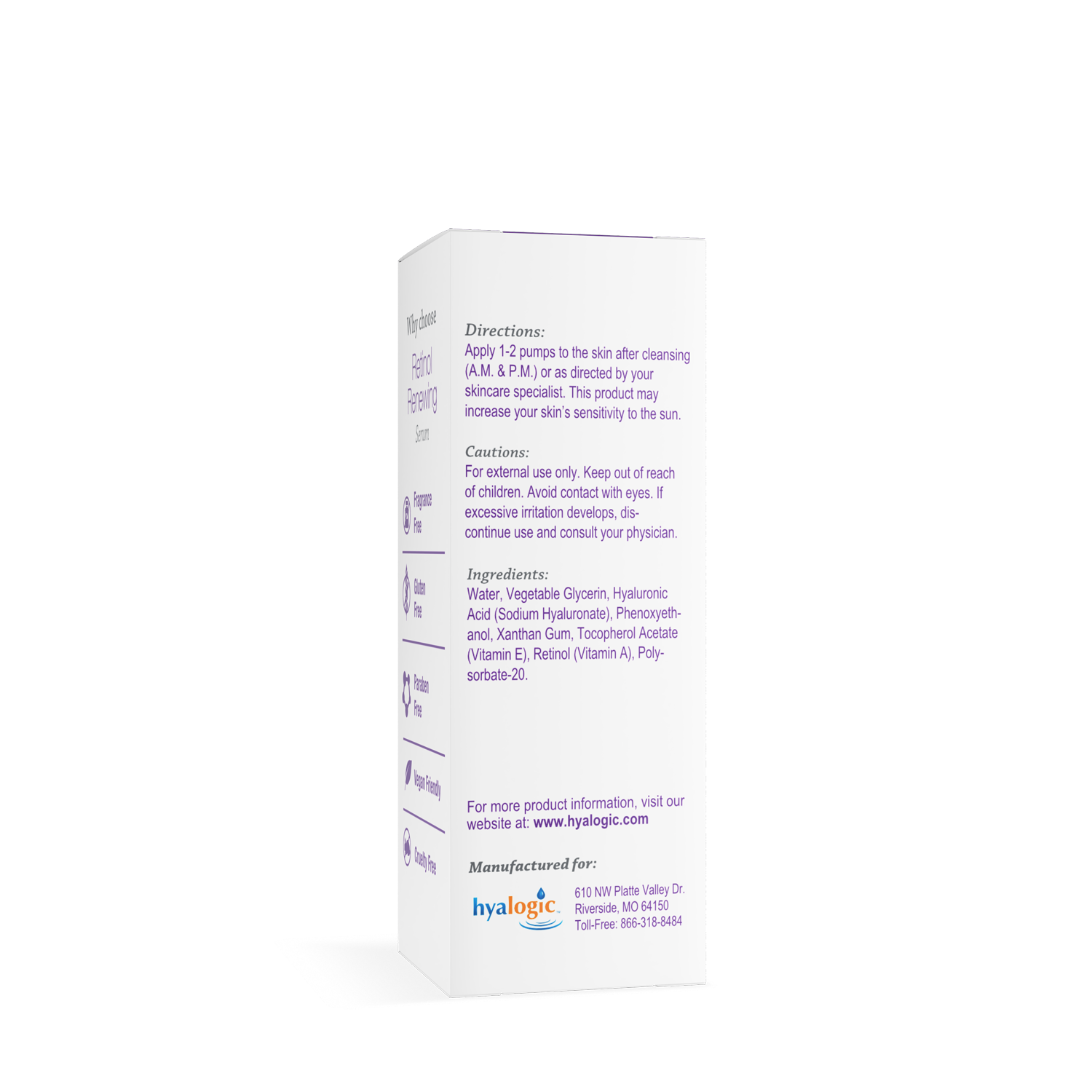 Hyalogic Retinol Renewing Serum