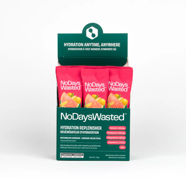 NoDaysWasted Hydration Replenisher- 15 packets (Sachets)