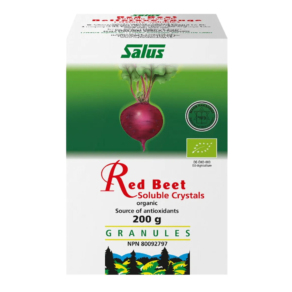 Salus Organic Red Beet Crystals 200g