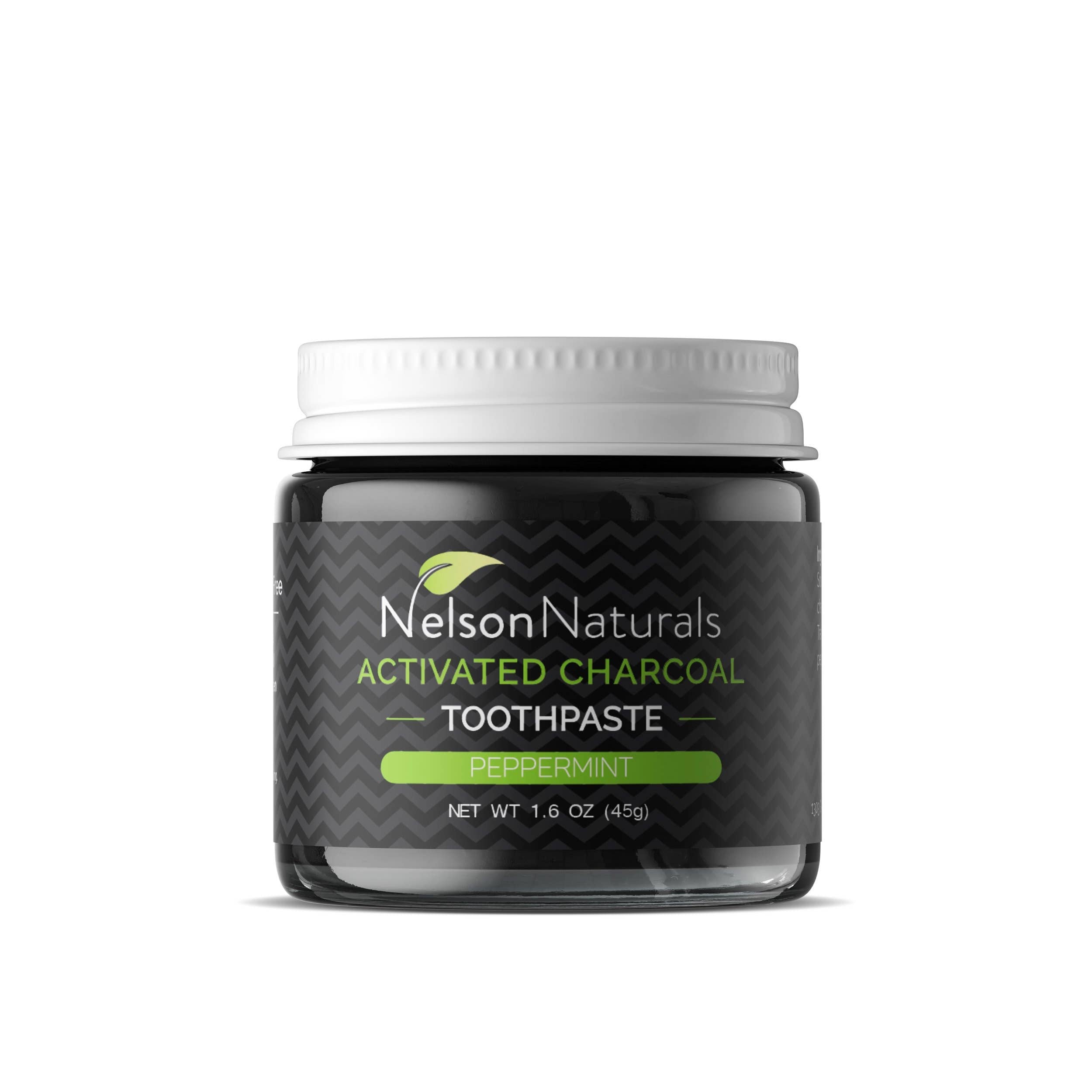 Nelson Naturals - The Original Zero Waste Toothpaste - Activated Charcoal 45g
