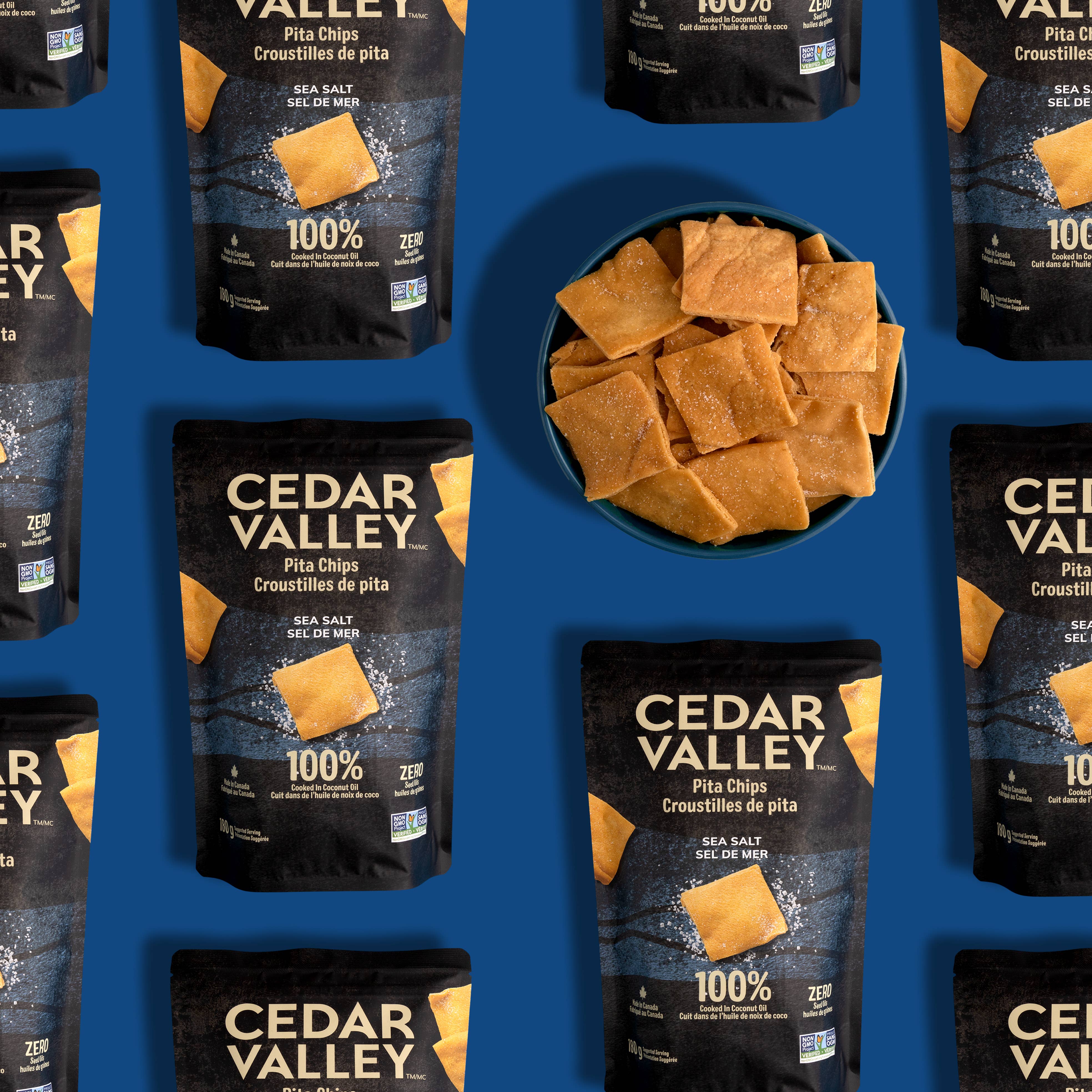 Cedar Valley - Sea Salt Pita Chips